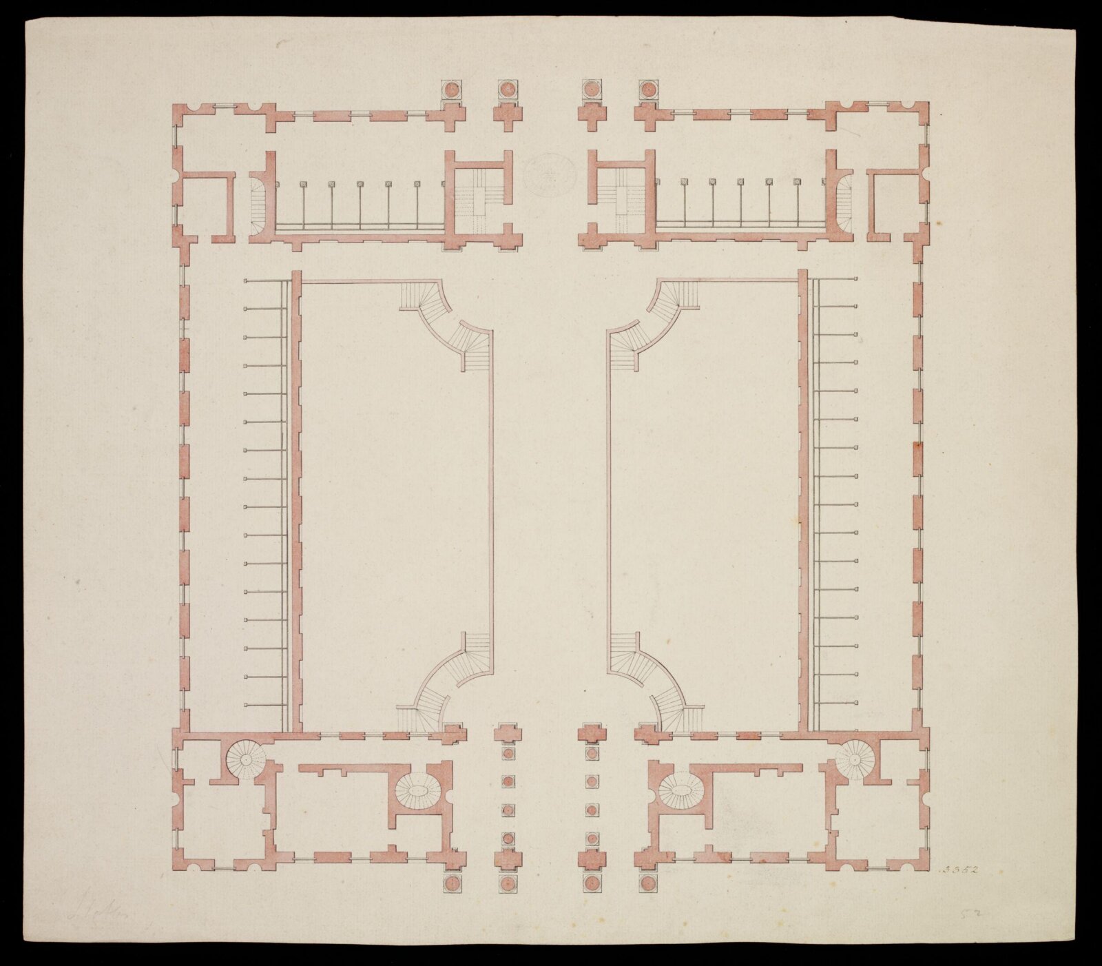 Drawing, William Chambers, c. 1757