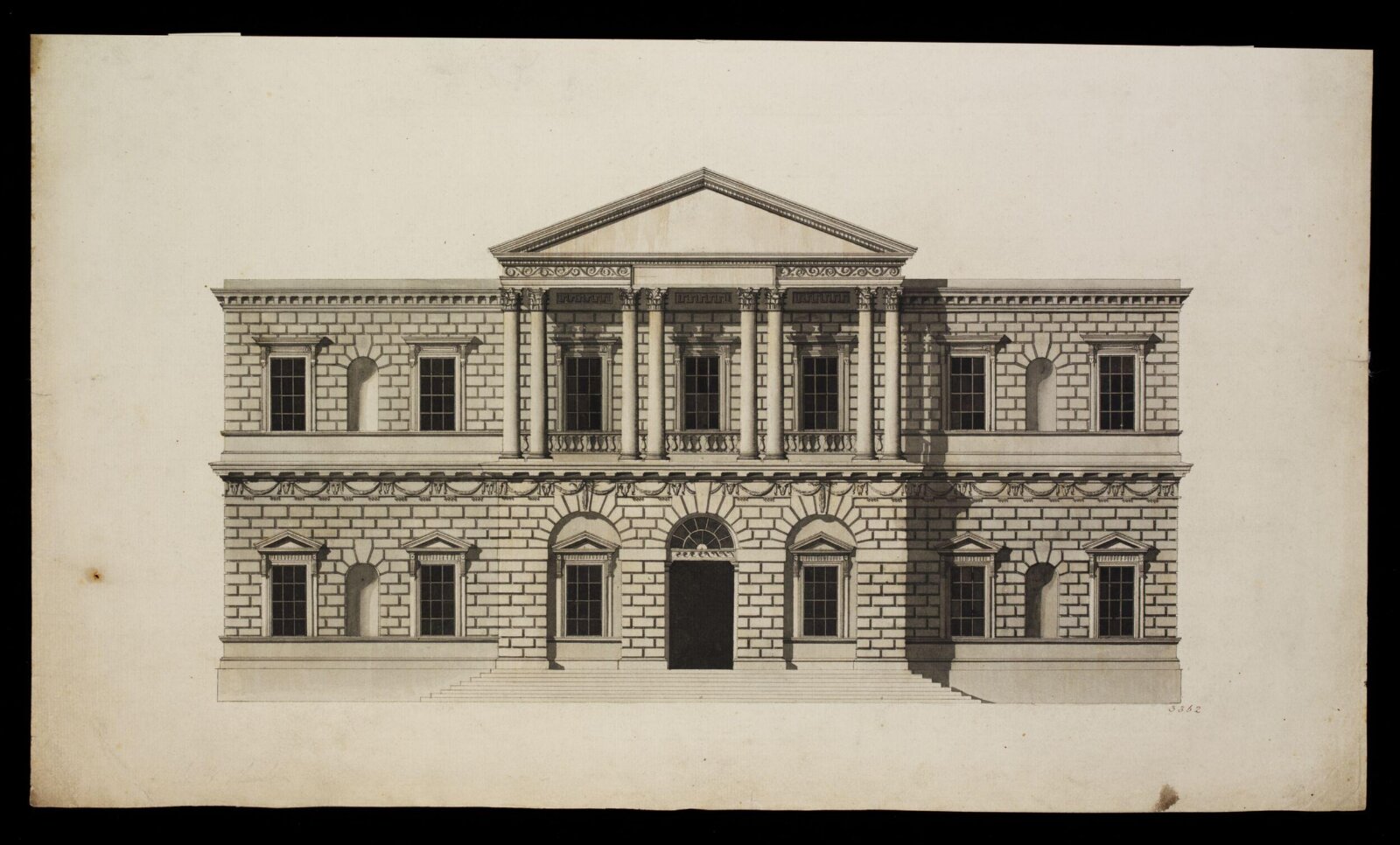 Drawing, William Chambers, mid 18th century