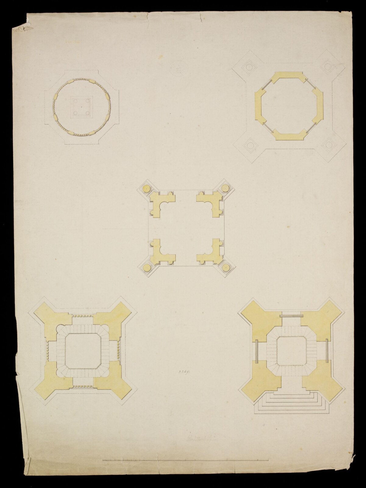 Drawing, William Chambers, 18th century