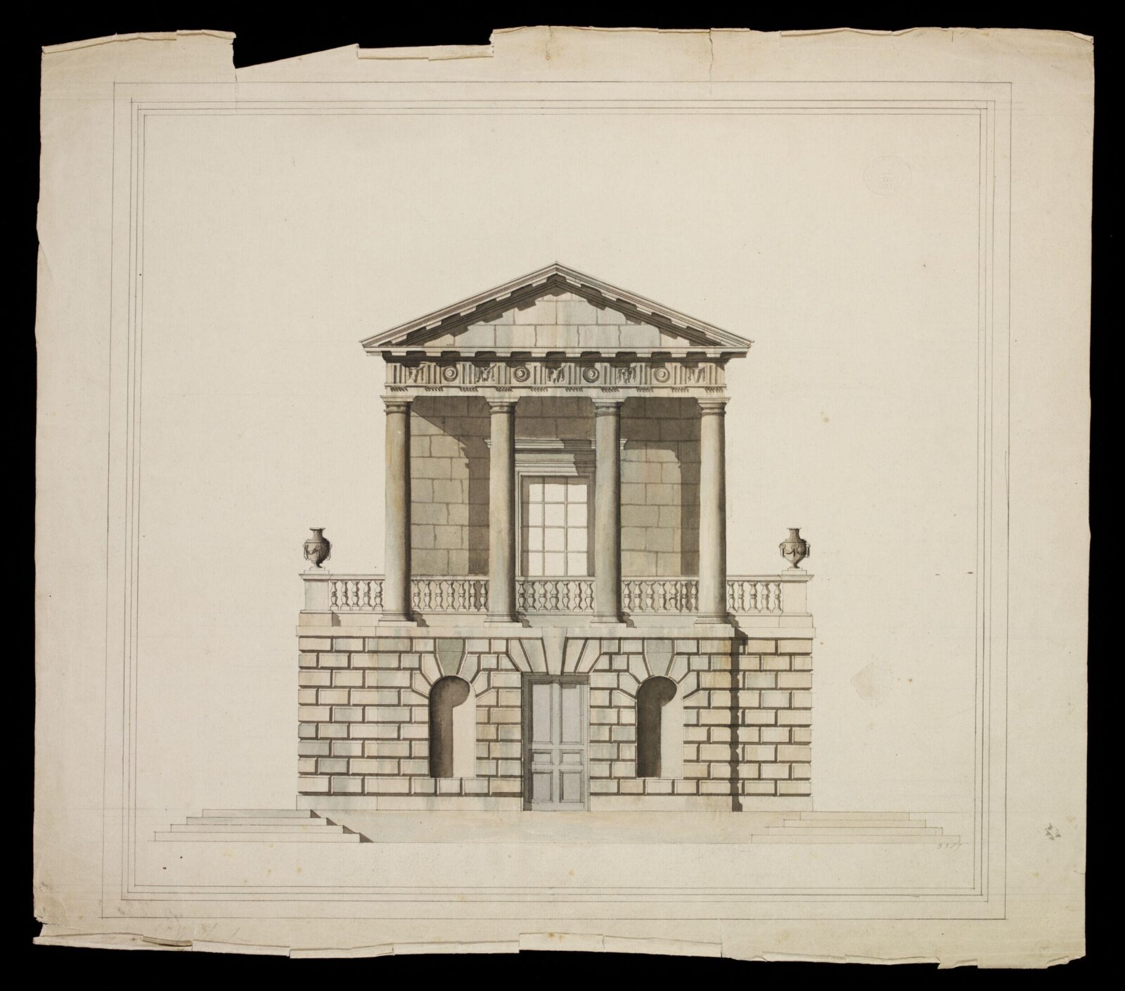 Drawing, William Chambers, 18th century