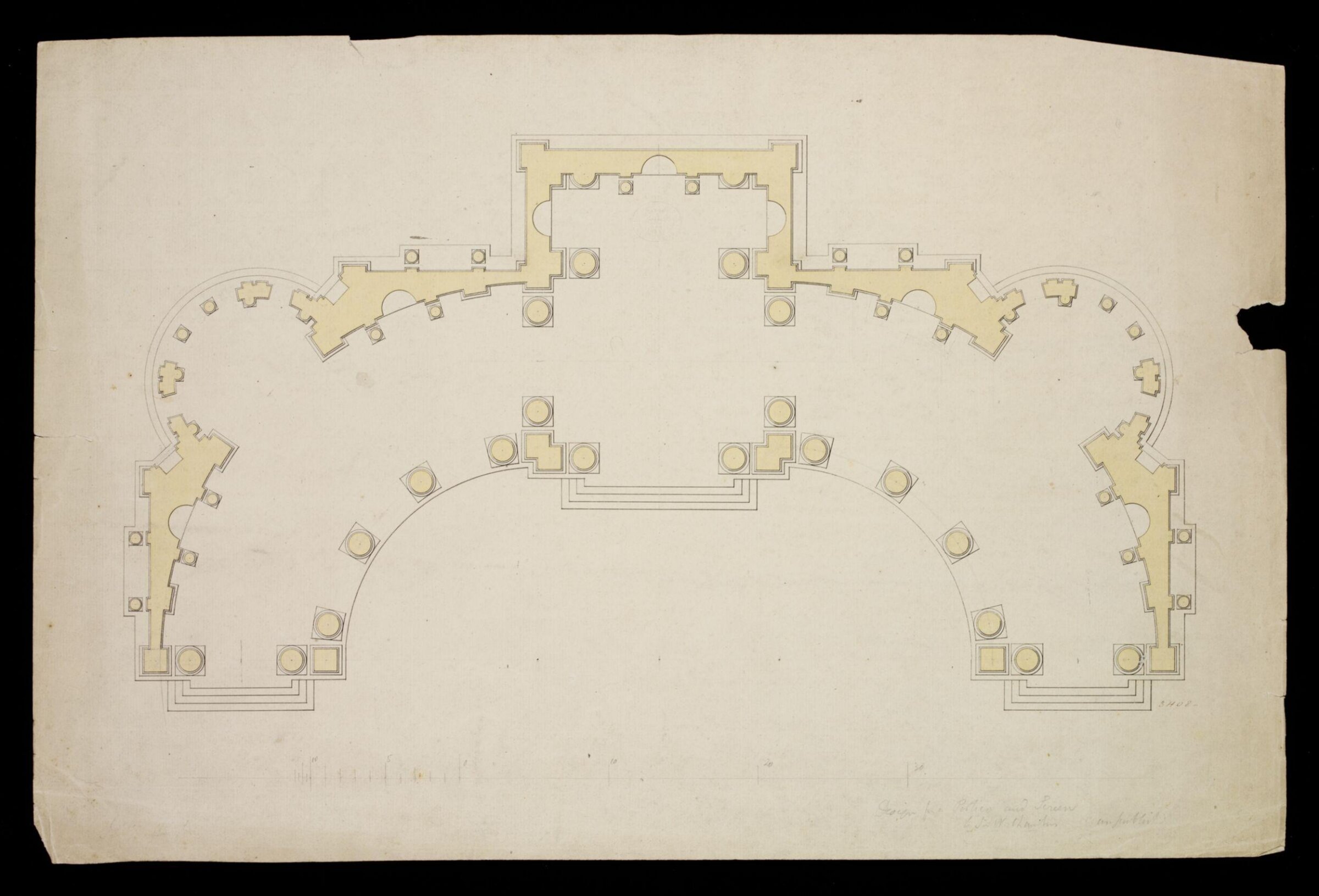 Drawing, William Chambers, 18th century