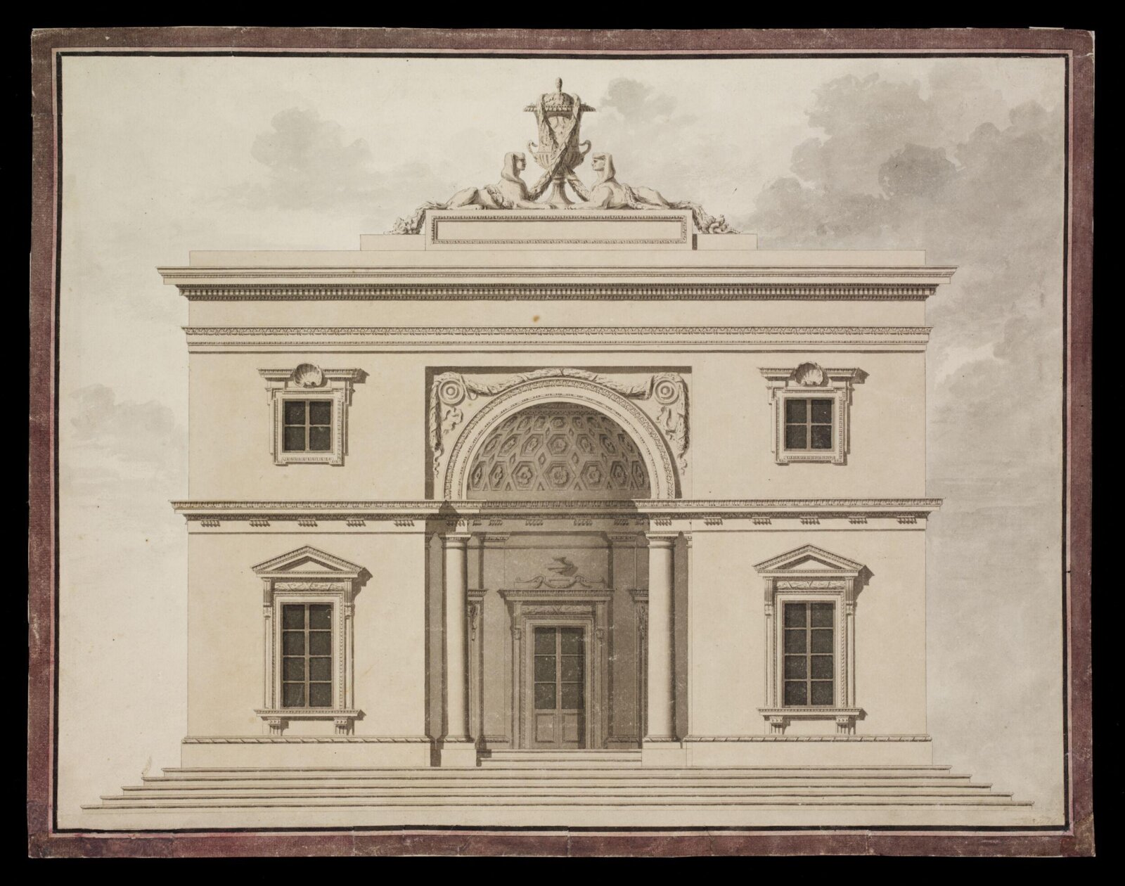 Drawing, William Chambers, 18th century