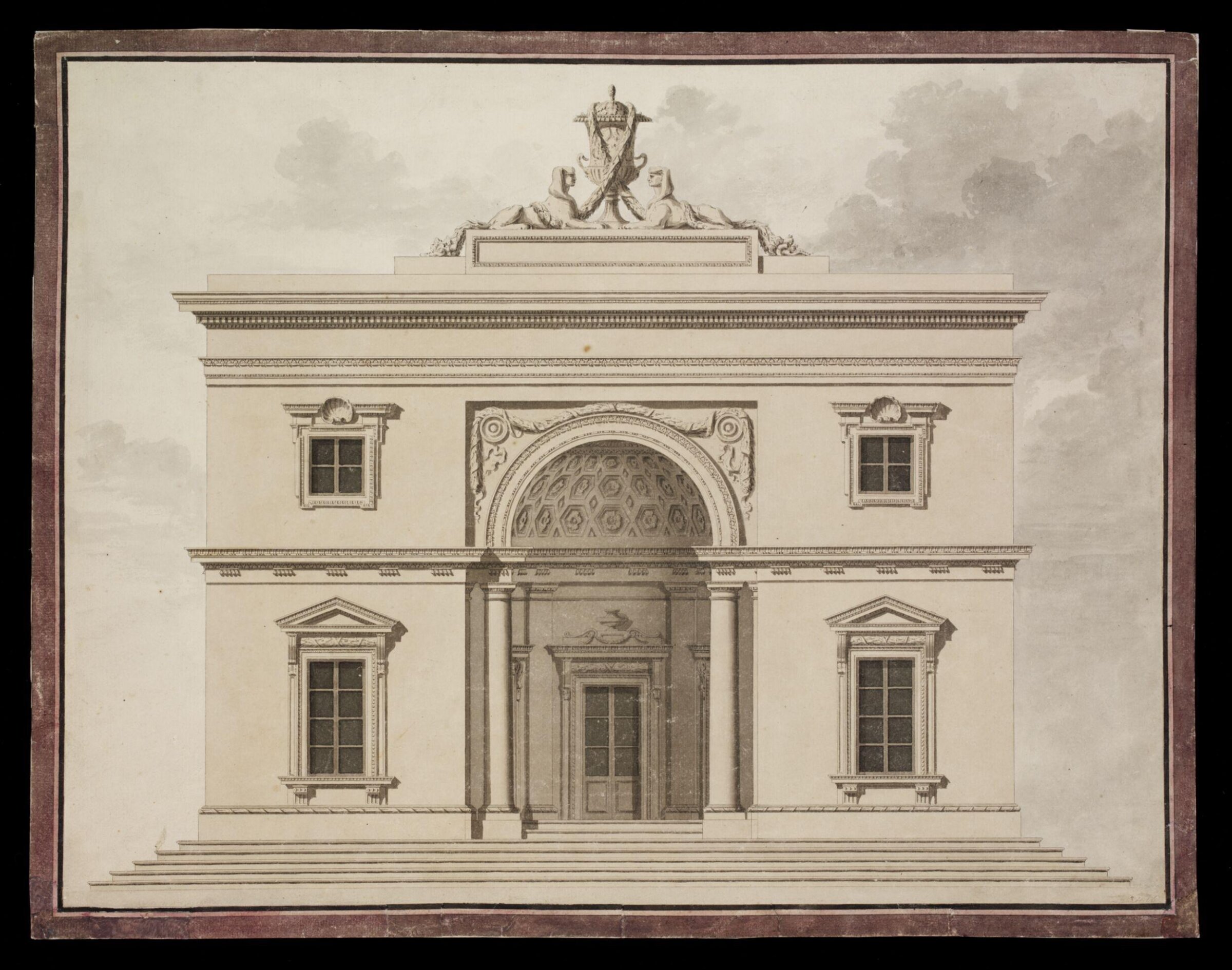 Drawing, William Chambers, 18th century