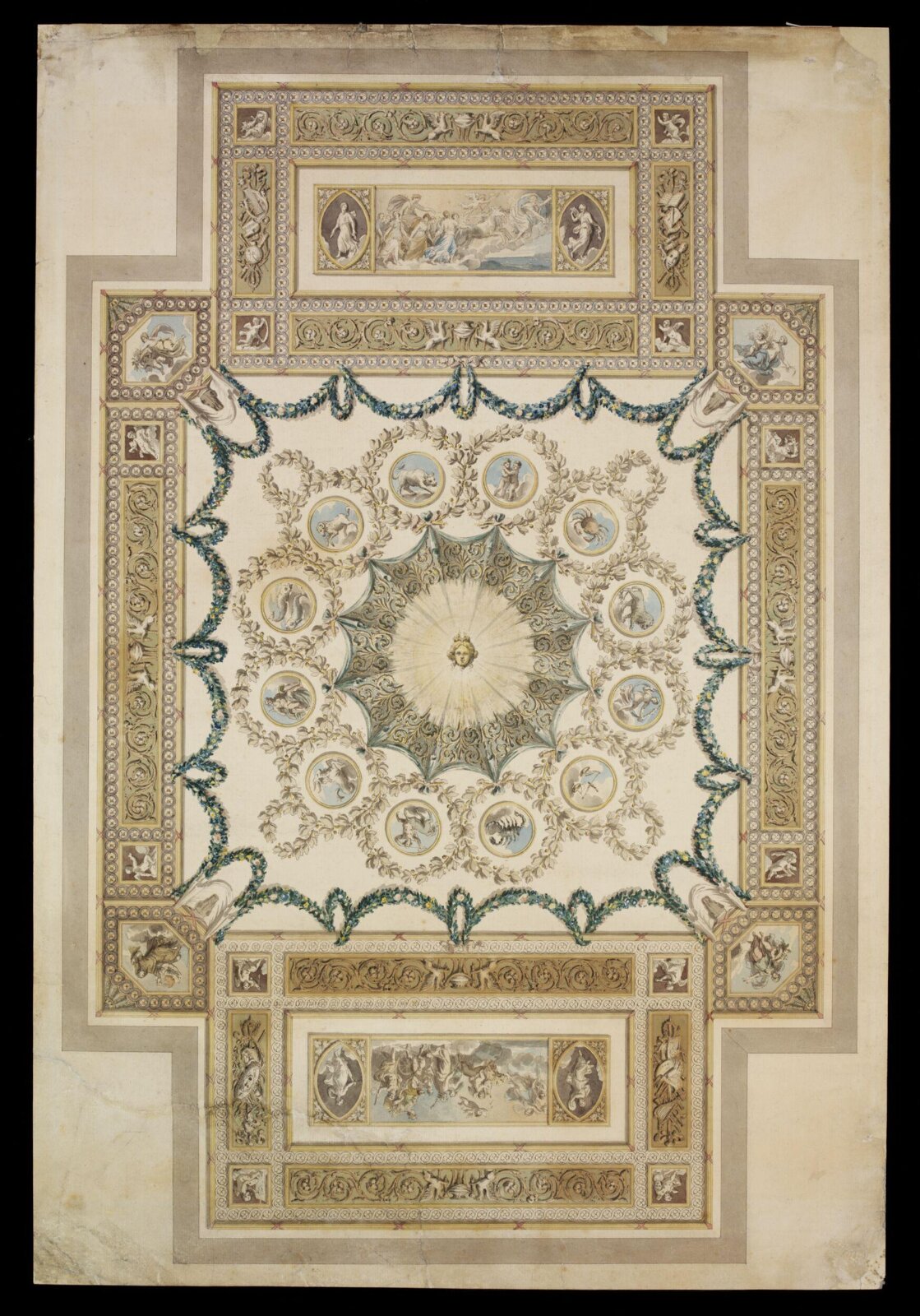 Drawing, William Chambers, ca. 1767