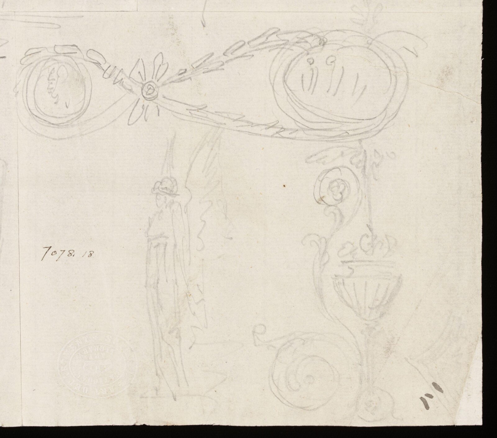 Drawing, William Chambers, 18th century