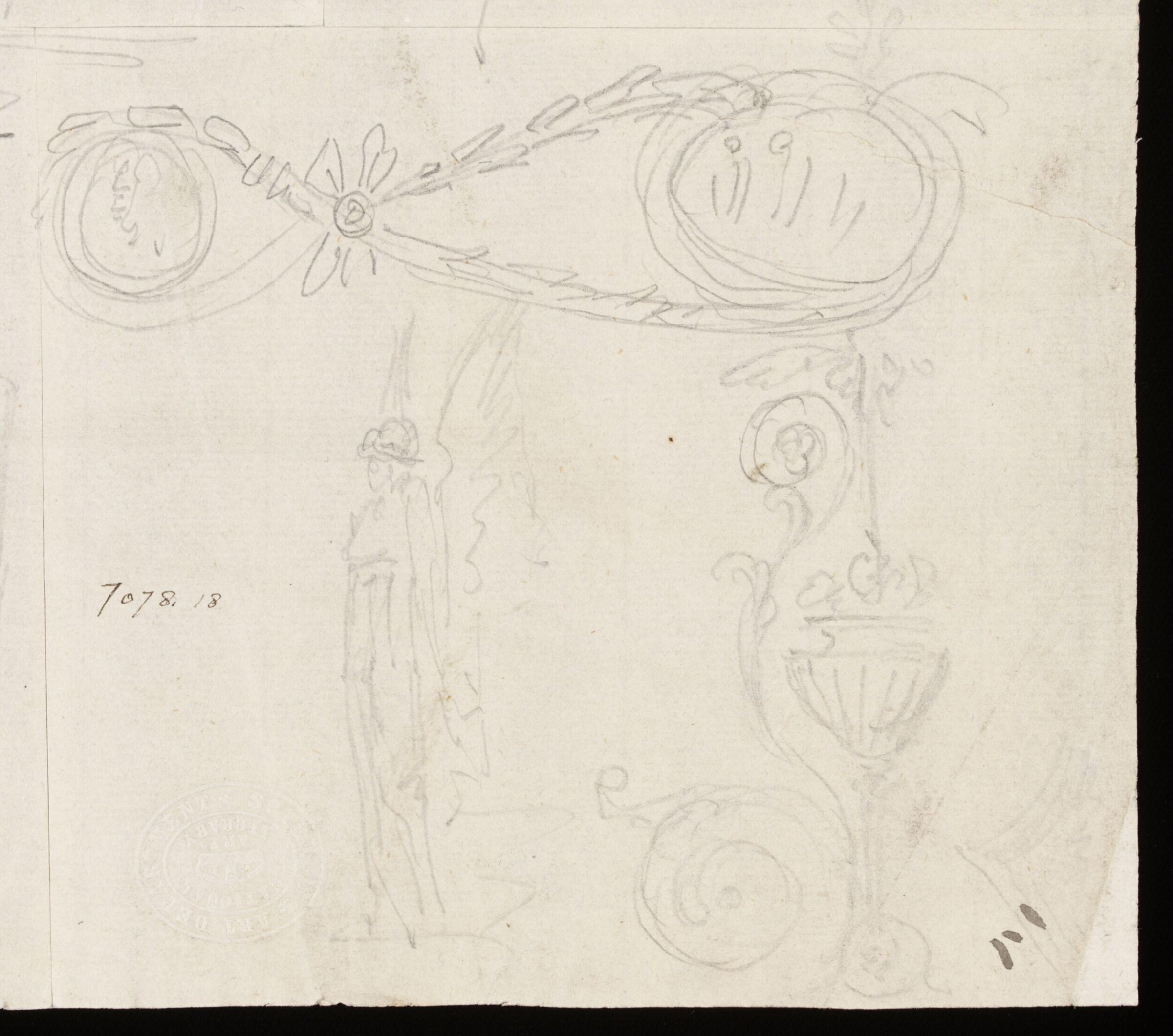Drawing, William Chambers, 18th century