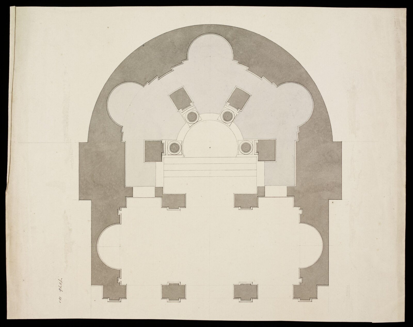 Drawing, William Chambers, 18th century