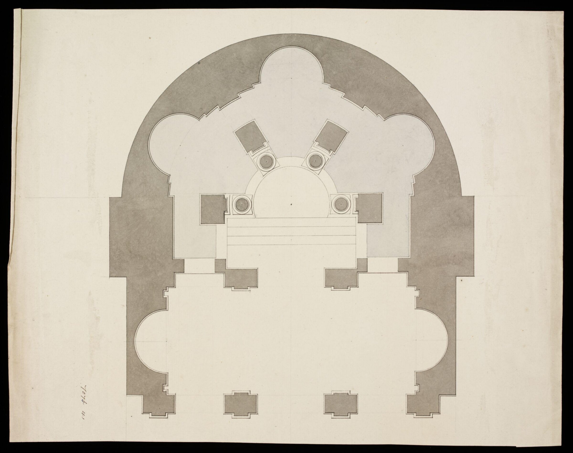 Drawing, William Chambers, 18th century