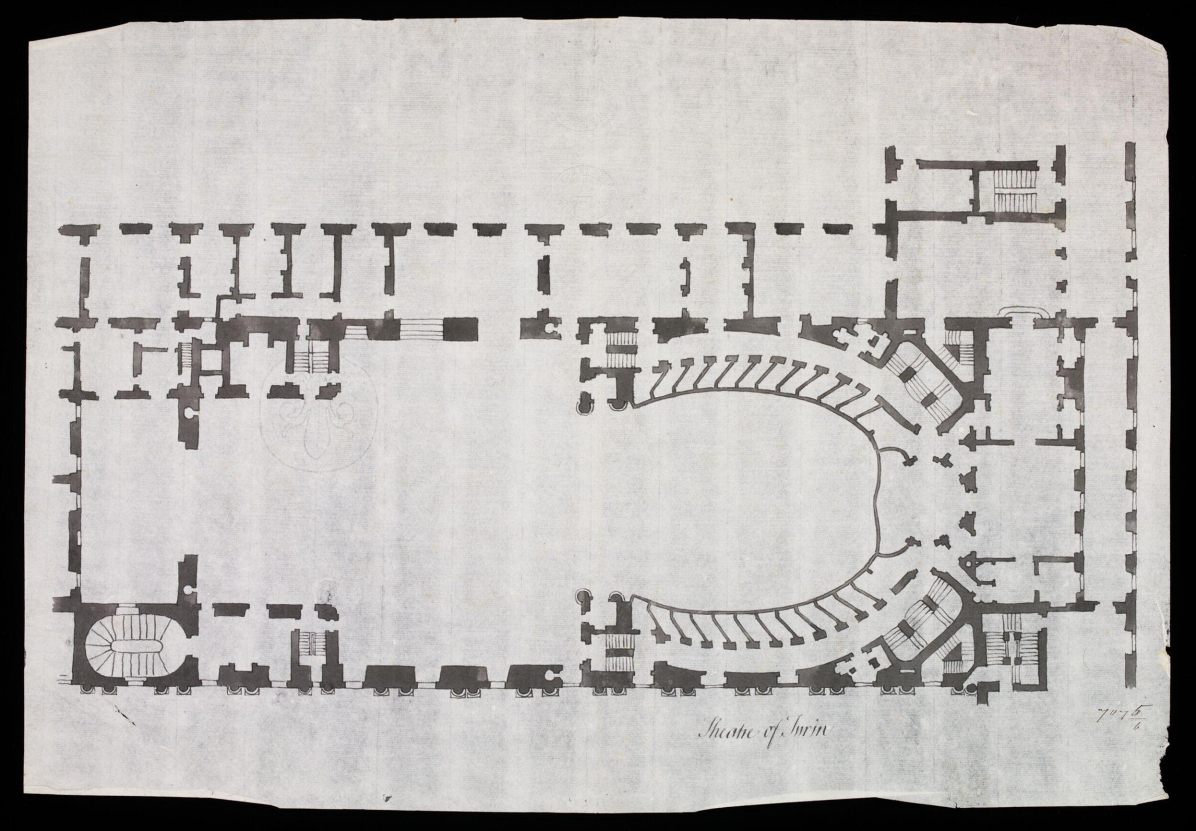 Drawing, William Chambers, 18th century