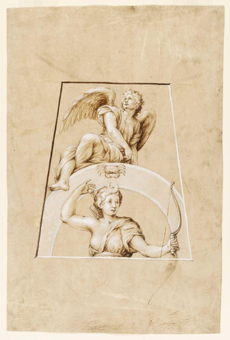 The Moon Goddess (Diana) (after Raphael) top image