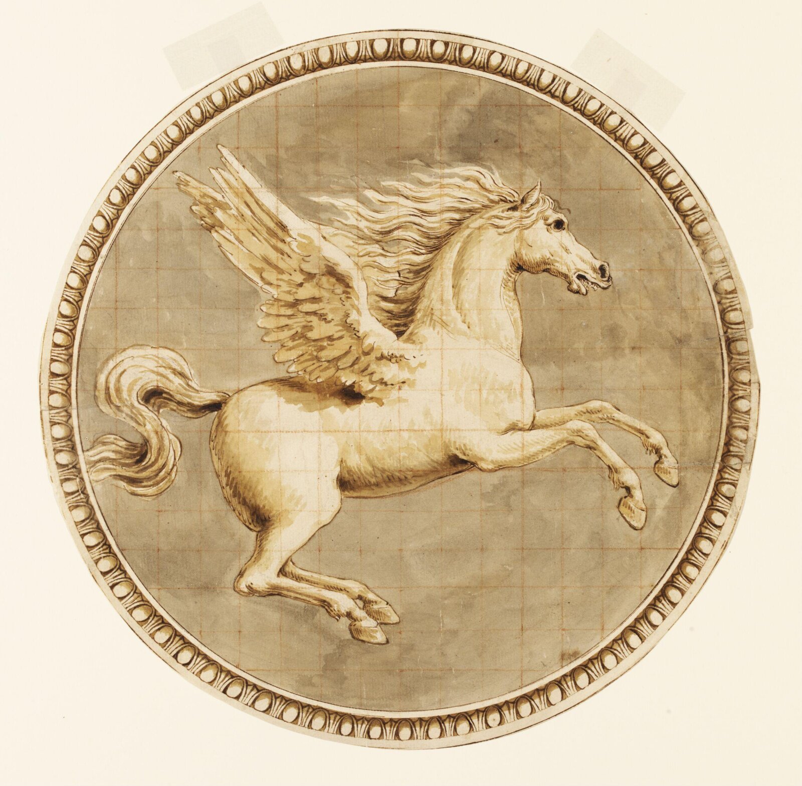 The Winged Horse Pegasus, 17th century