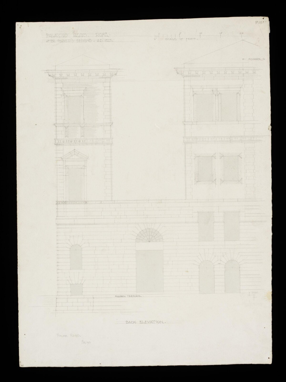 Drawing, Bernard H. Esq. Webb, February 1903