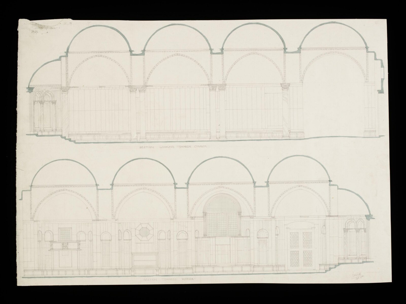 Drawing, Bernard H. Esq. Webb, September 1903