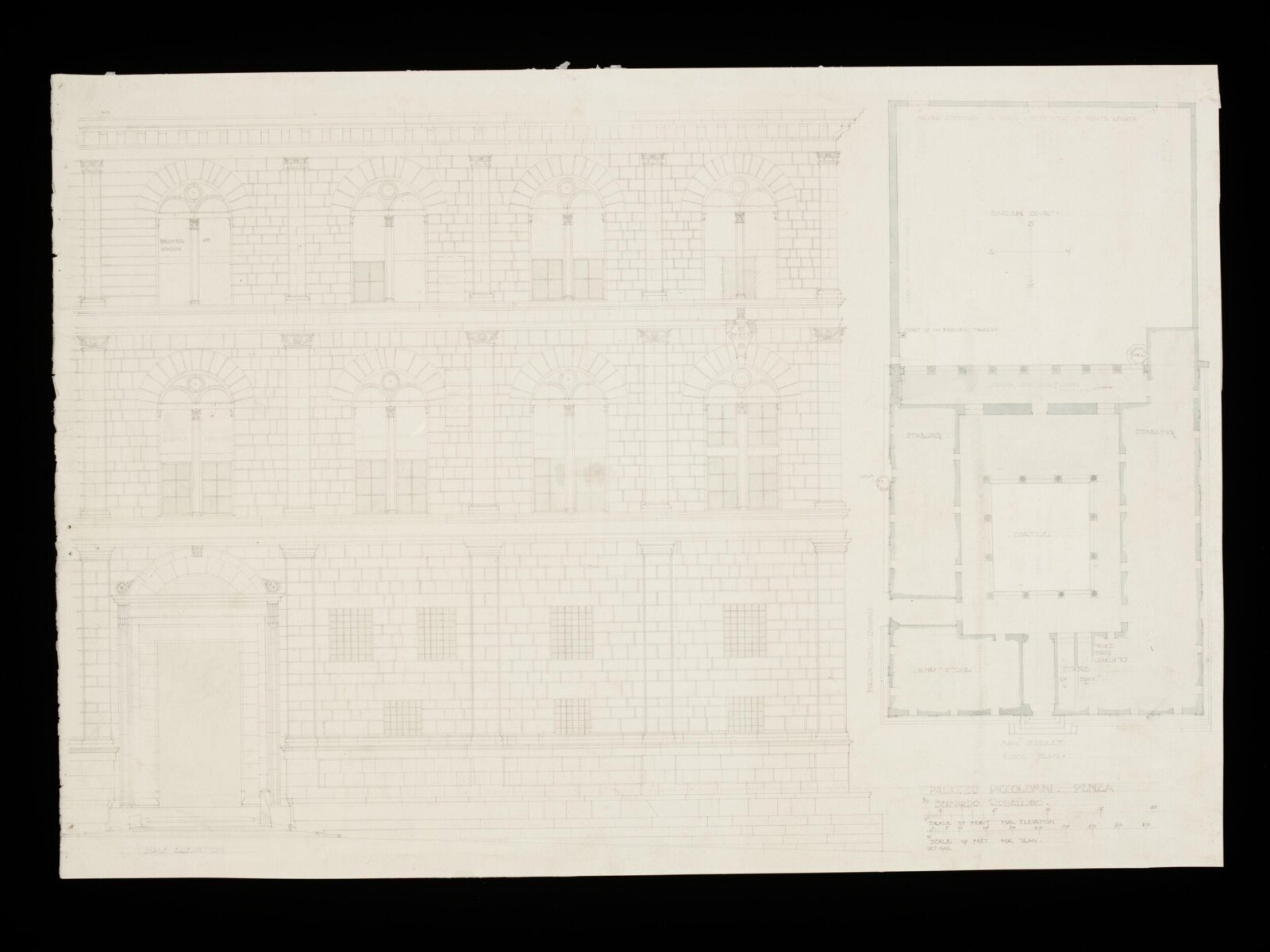 Drawing, Bernard H. Esq. Webb, October 1903
