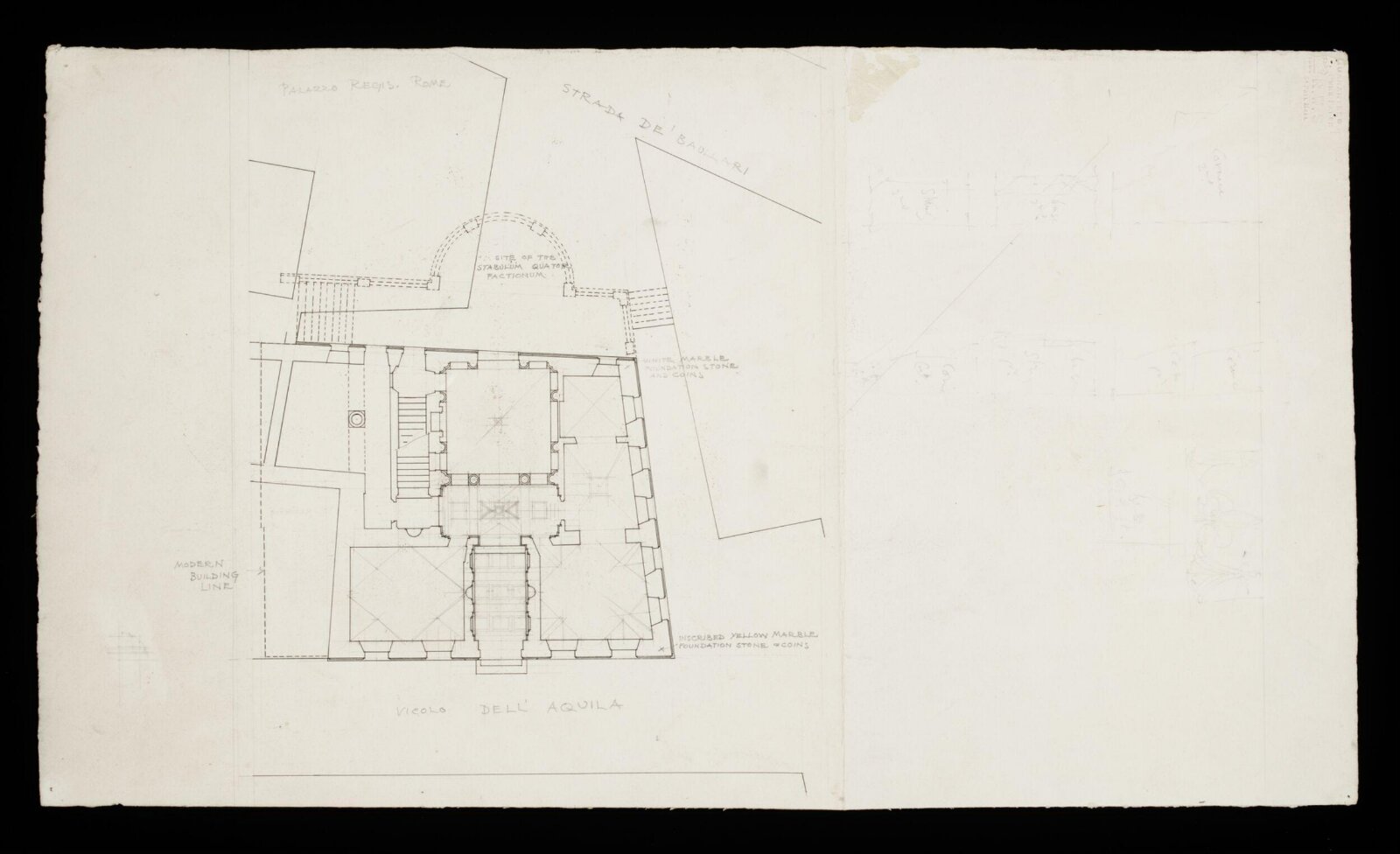 Drawing, Bernard H. Esq. Webb, early 20th century