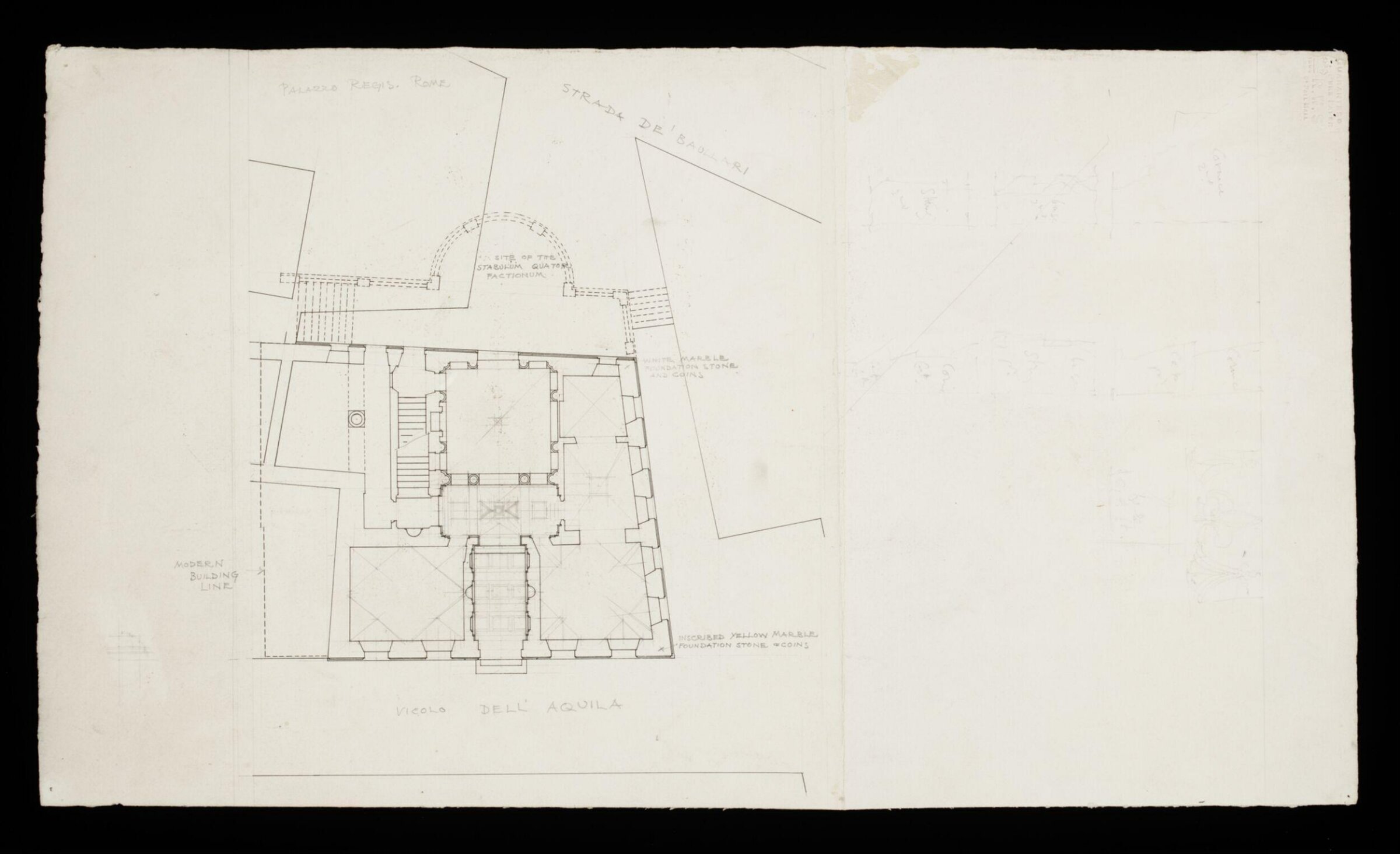 Drawing, Bernard H. Esq. Webb, early 20th century