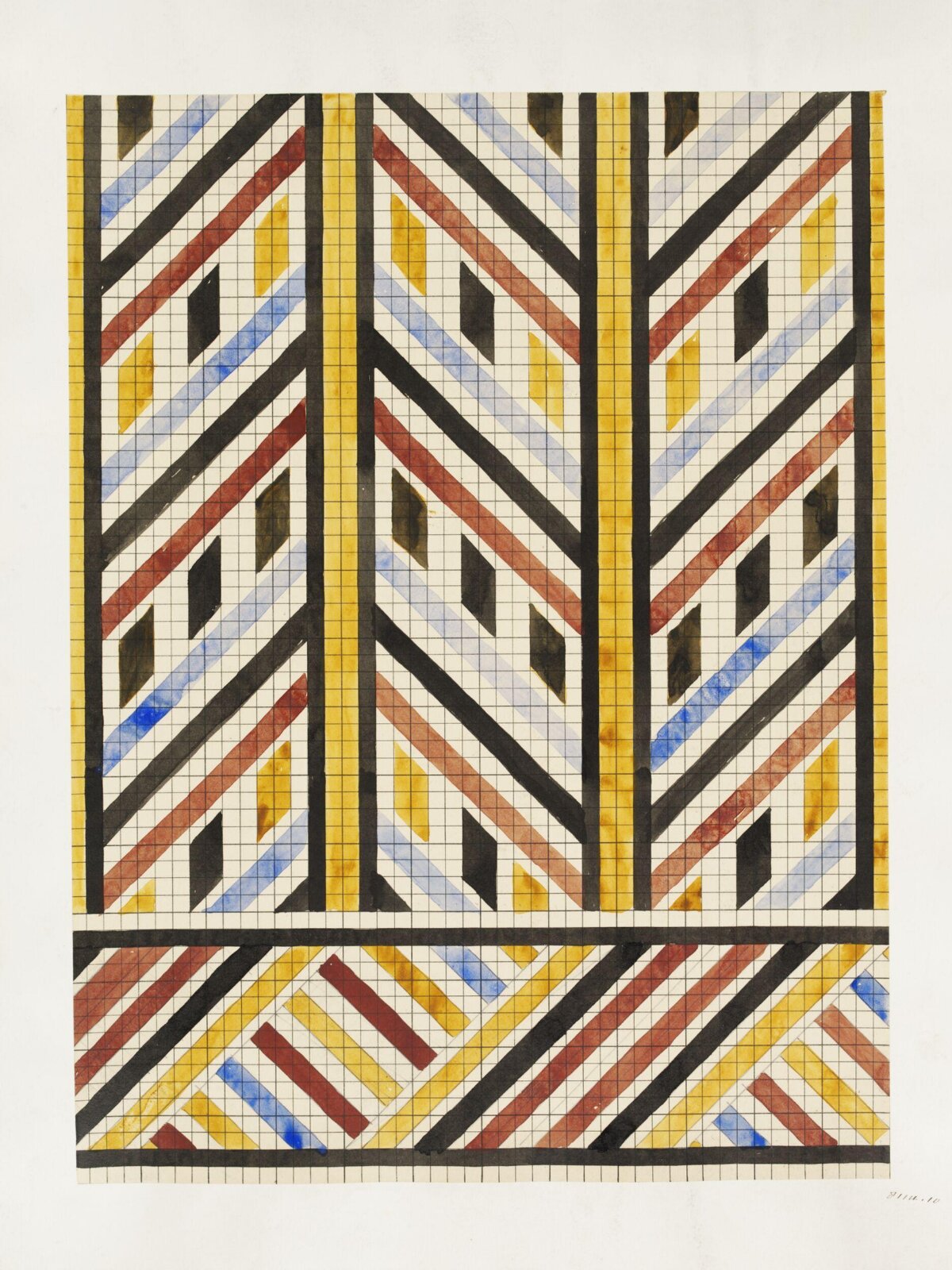 Drawing, Owen Jones, 19th century