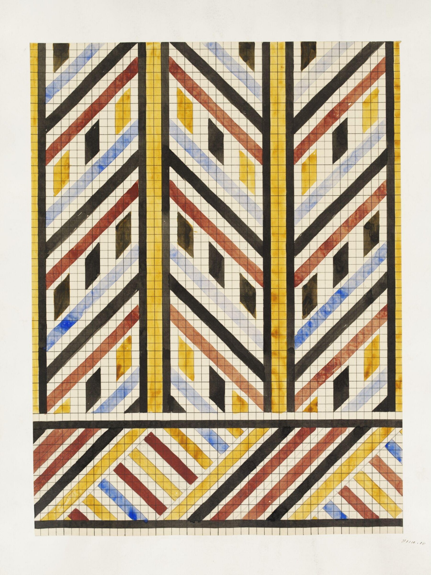 Drawing, Owen Jones, 19th century