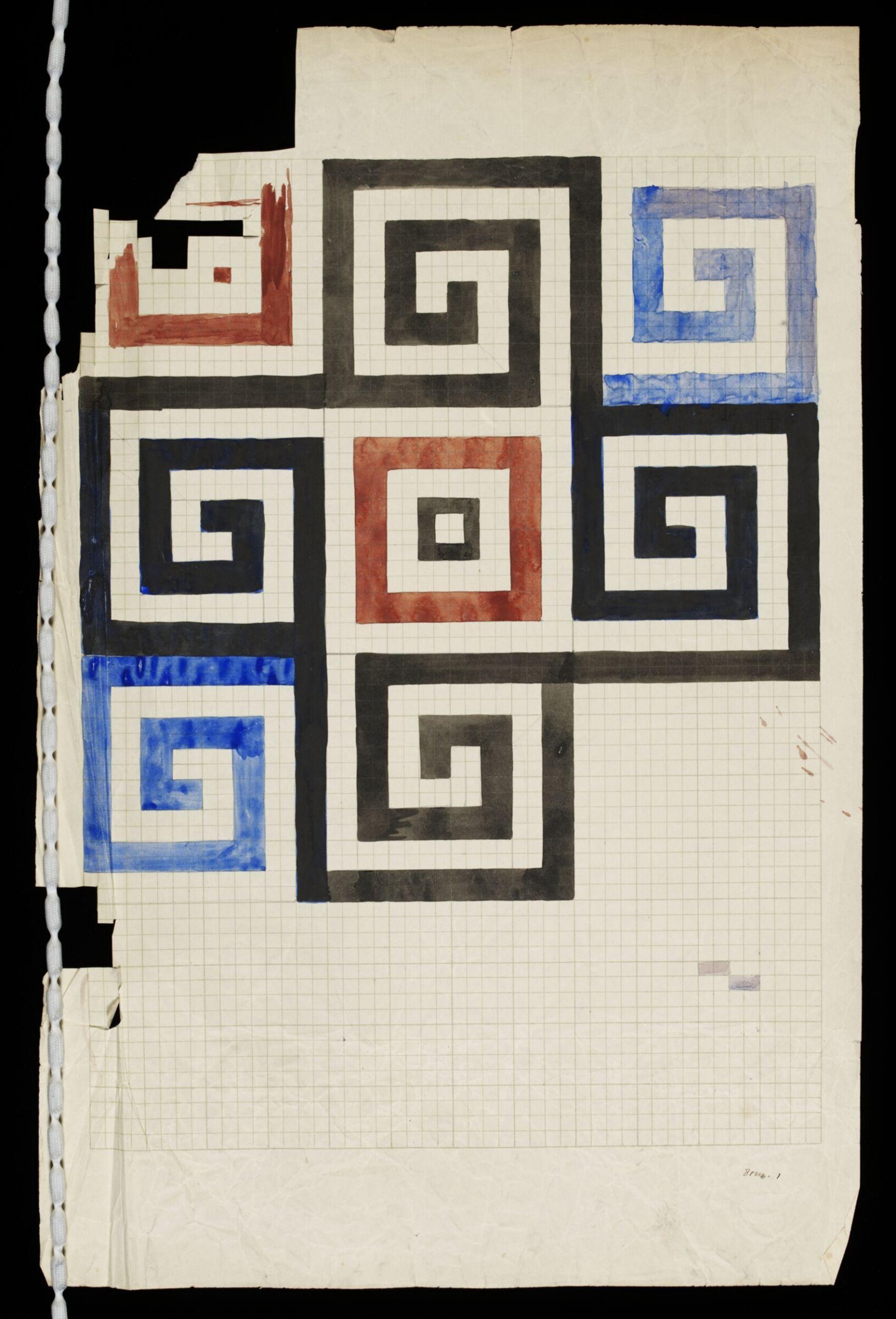 Drawing, Owen Jones, 19th century