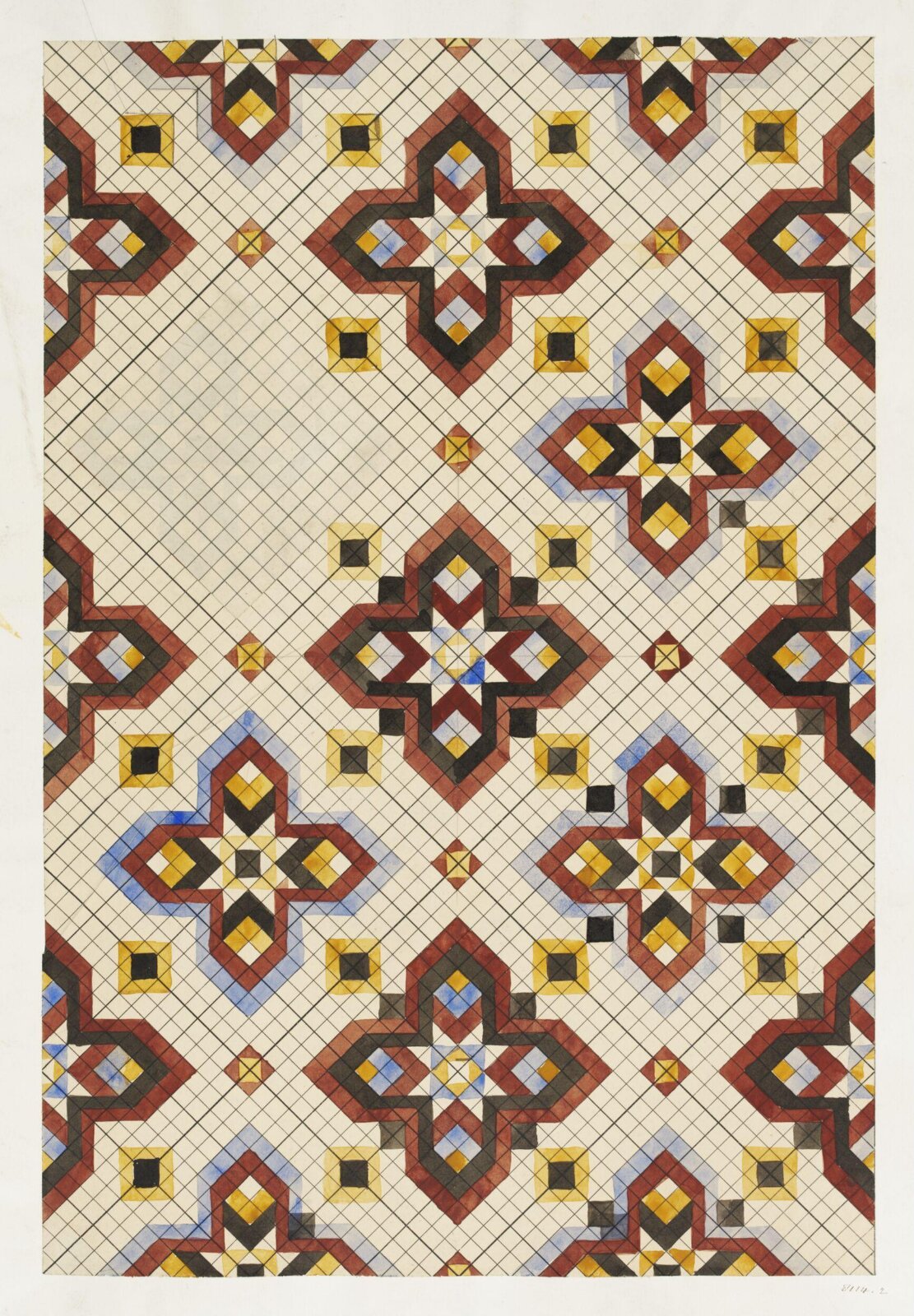 Drawing, Owen Jones, 19th century