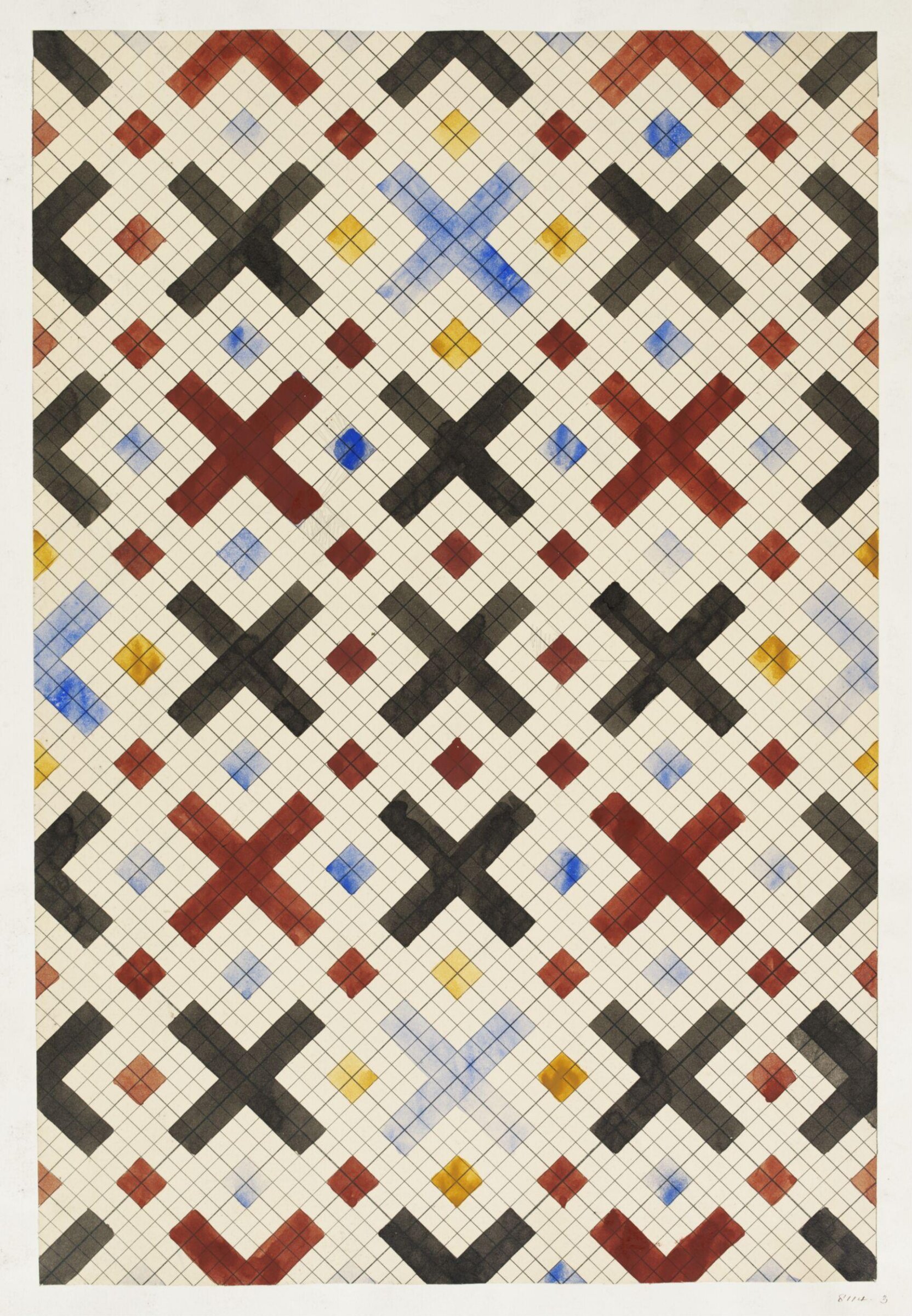 Drawing, Owen Jones, 19th century