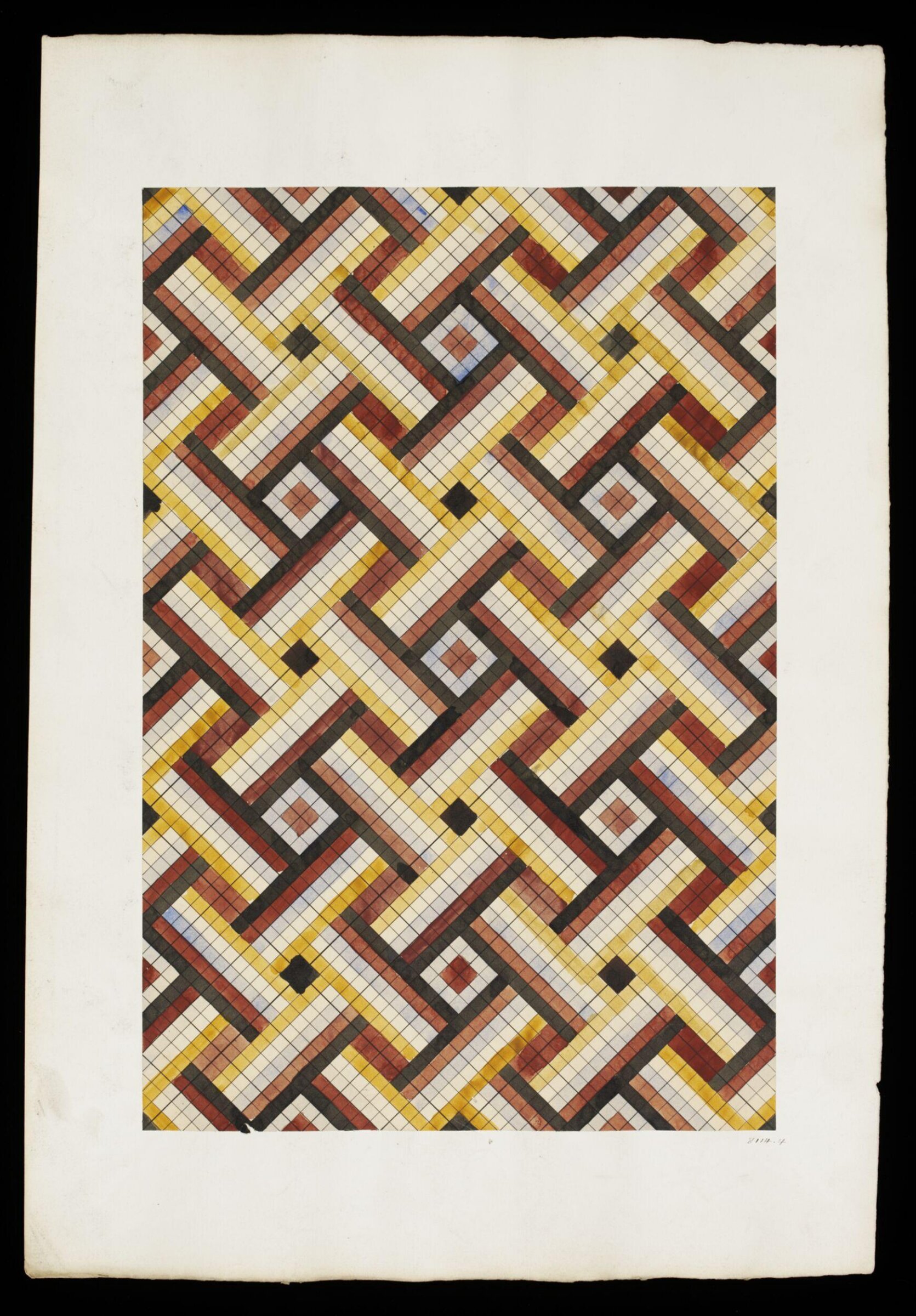 Drawing, Owen Jones, 19th century