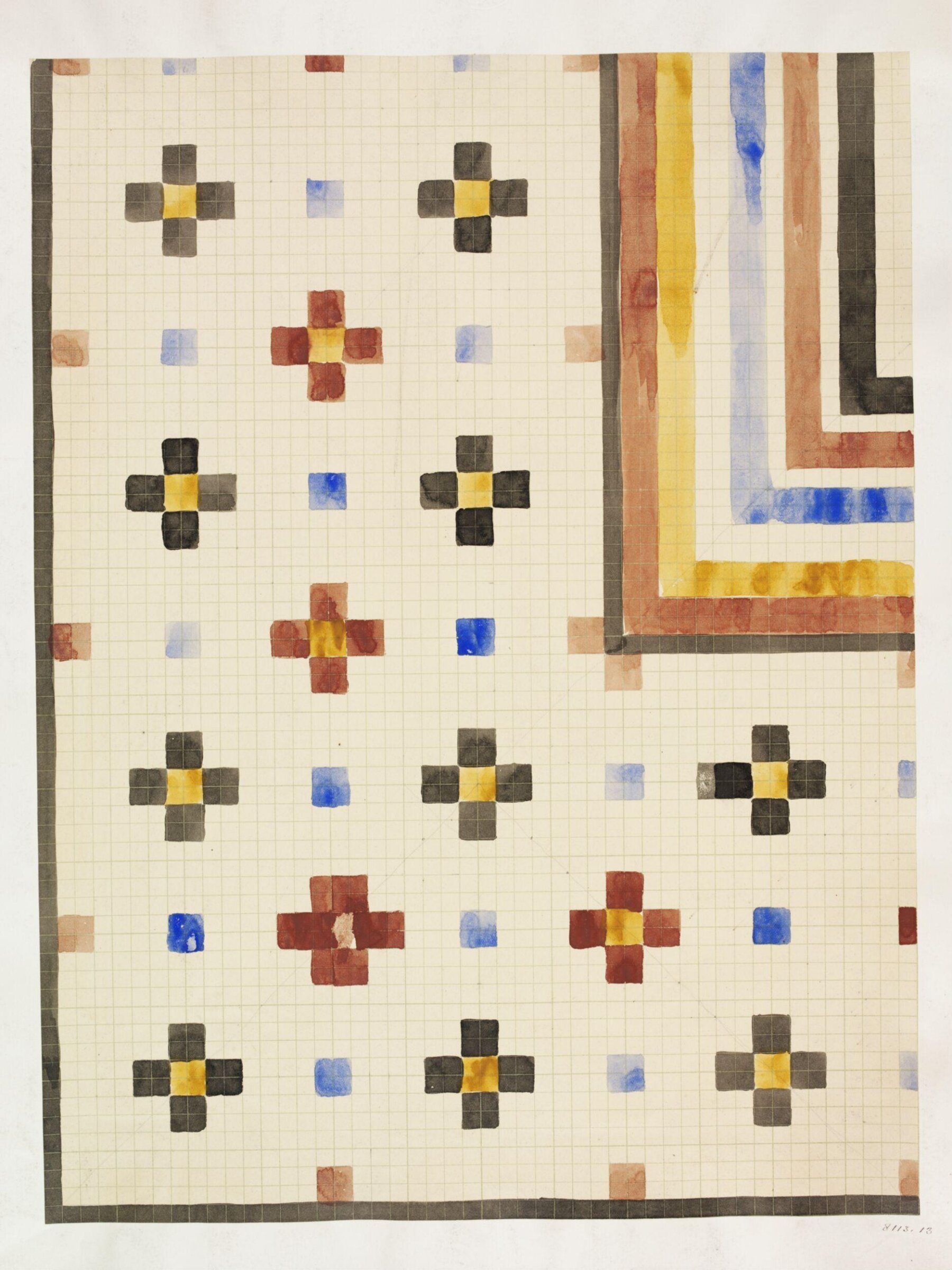 Drawing, Owen Jones, 19th century