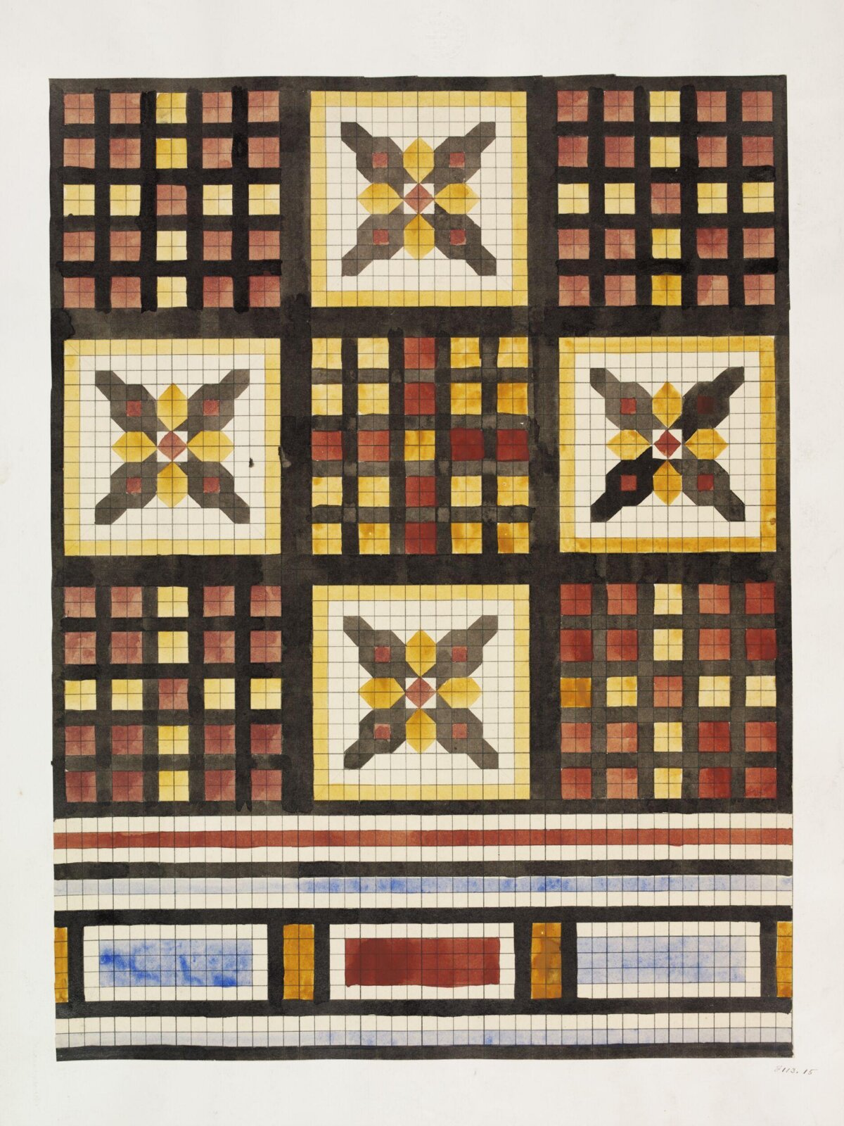 Drawing, Owen Jones, 19th century