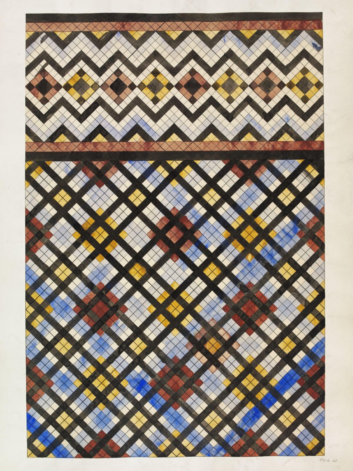 Drawing, Owen Jones, 19th century