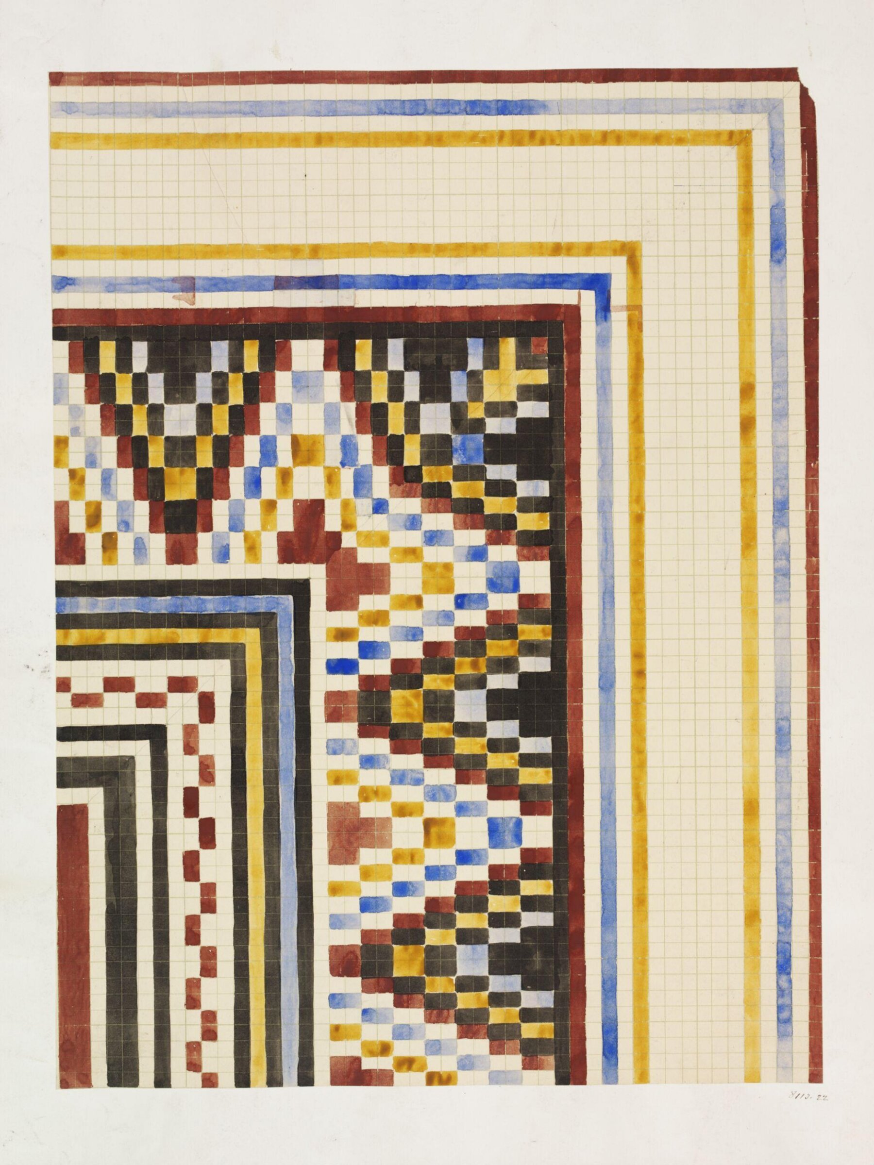 Drawing, Owen Jones, 19th century