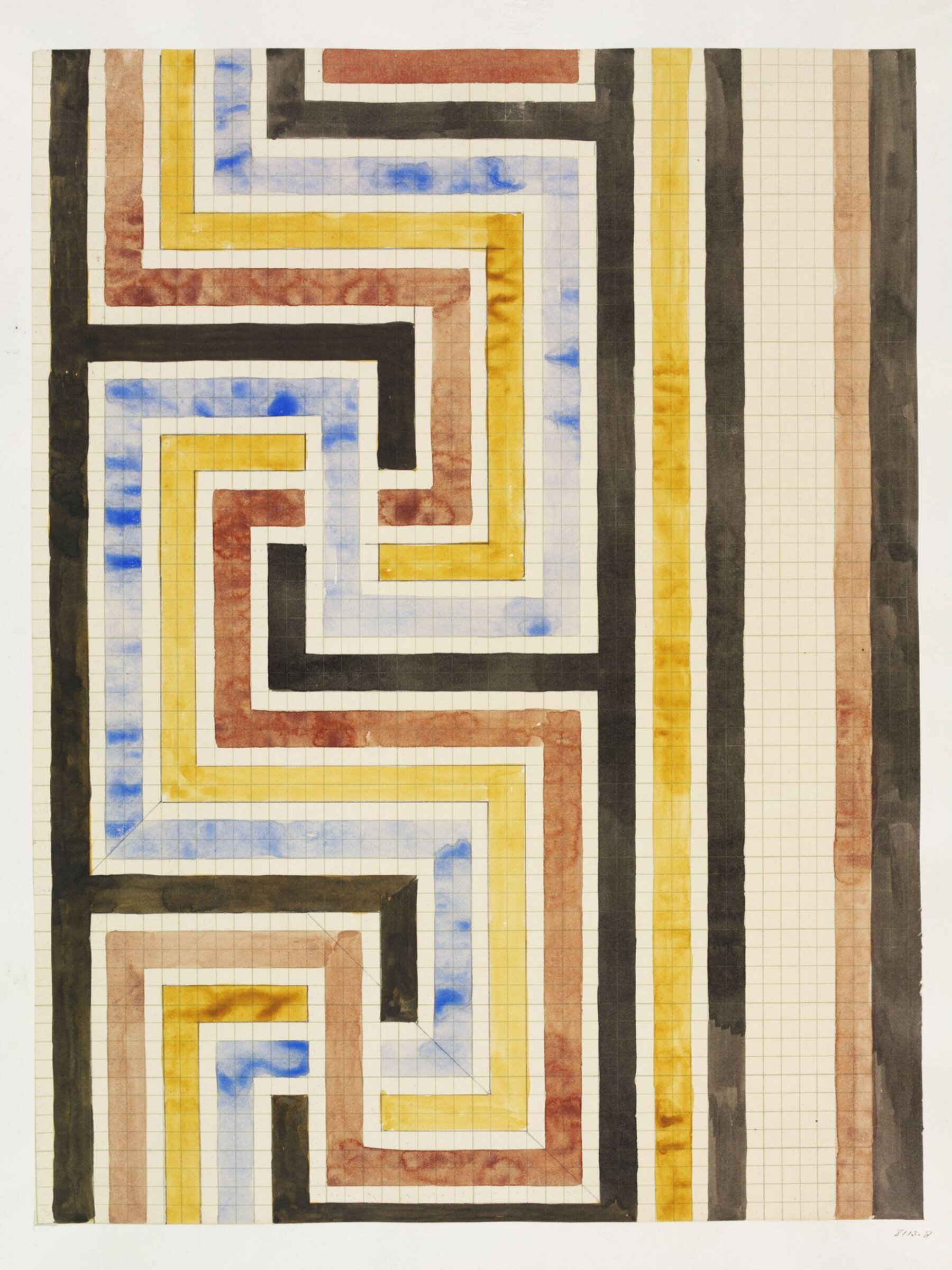 Drawing, Owen Jones, 19th century