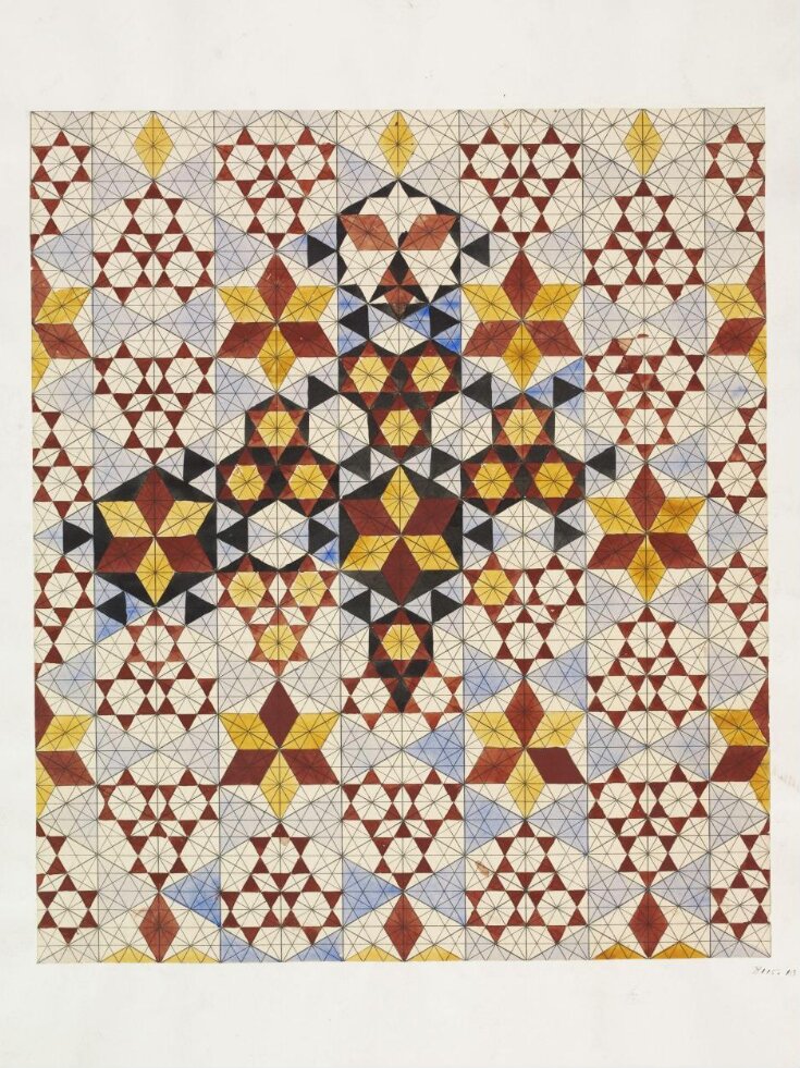 Designs for tiles in Islamic style top image