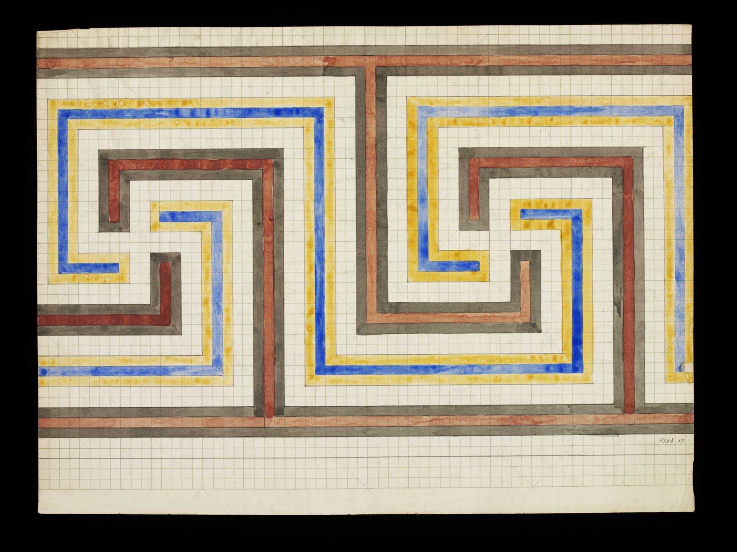 Drawing, Owen Jones, 19th century