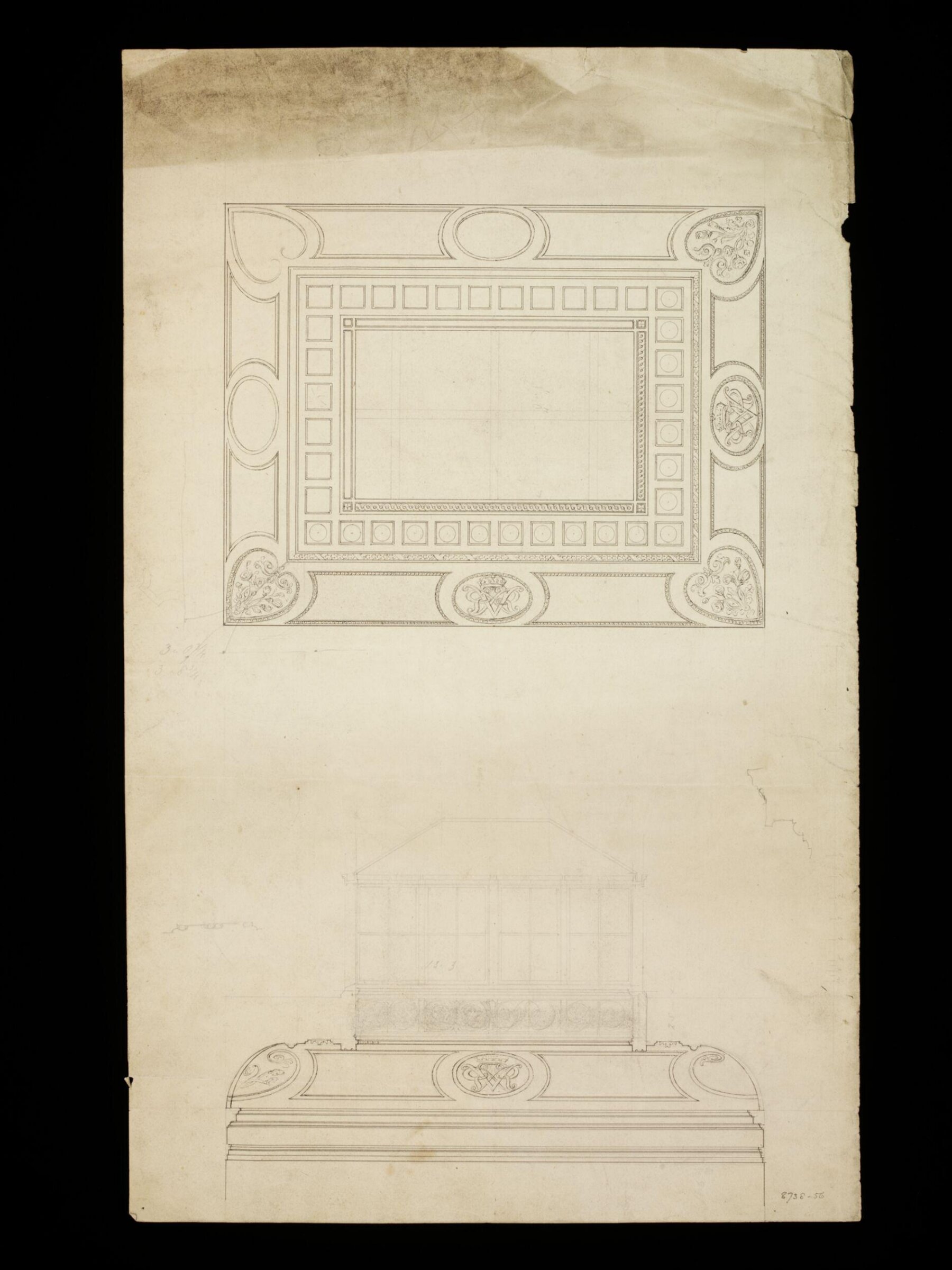 Drawing, Edward Blore, Early 19th Century
