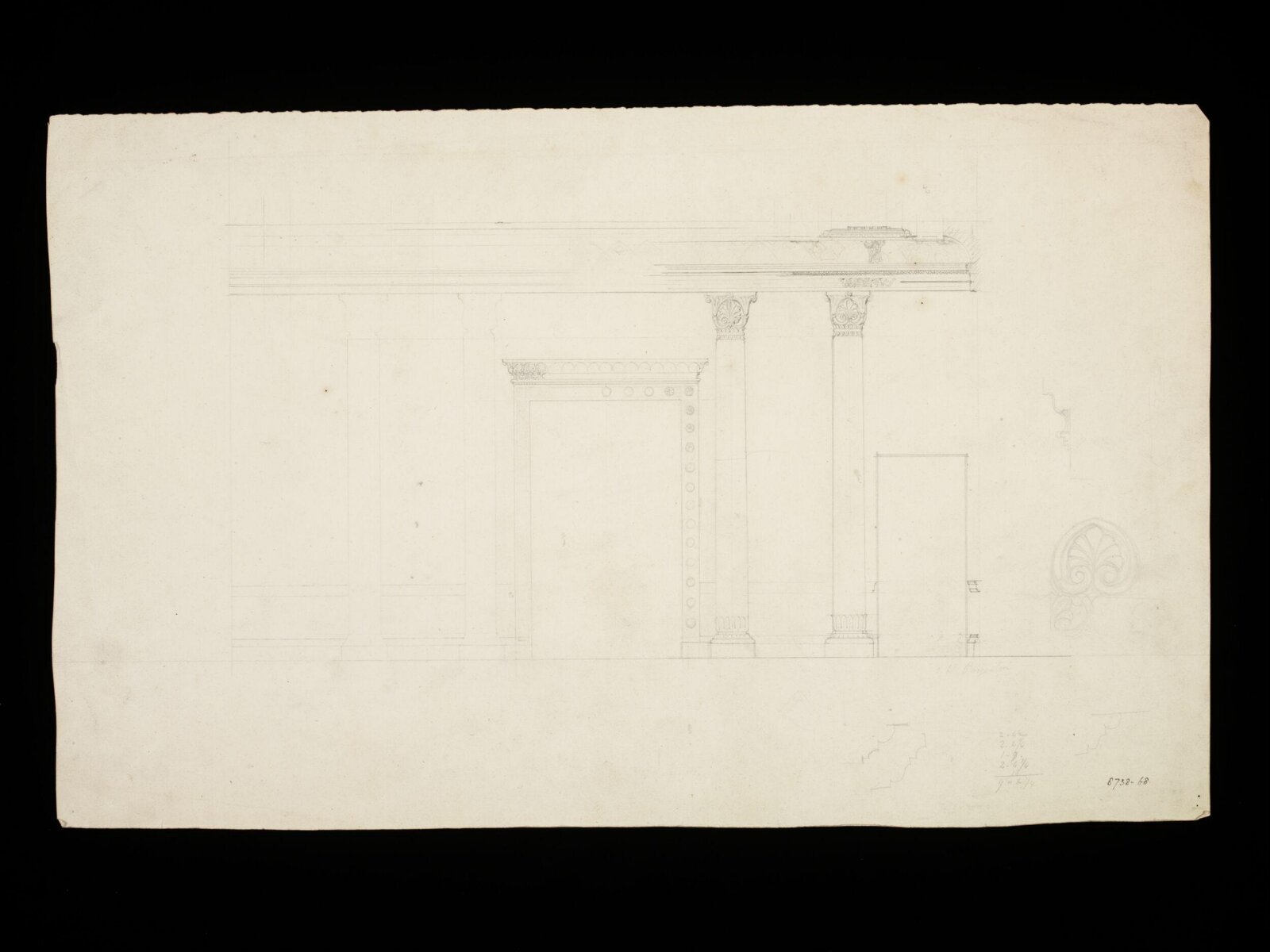 Drawing, Edward Blore, Early 19th Century