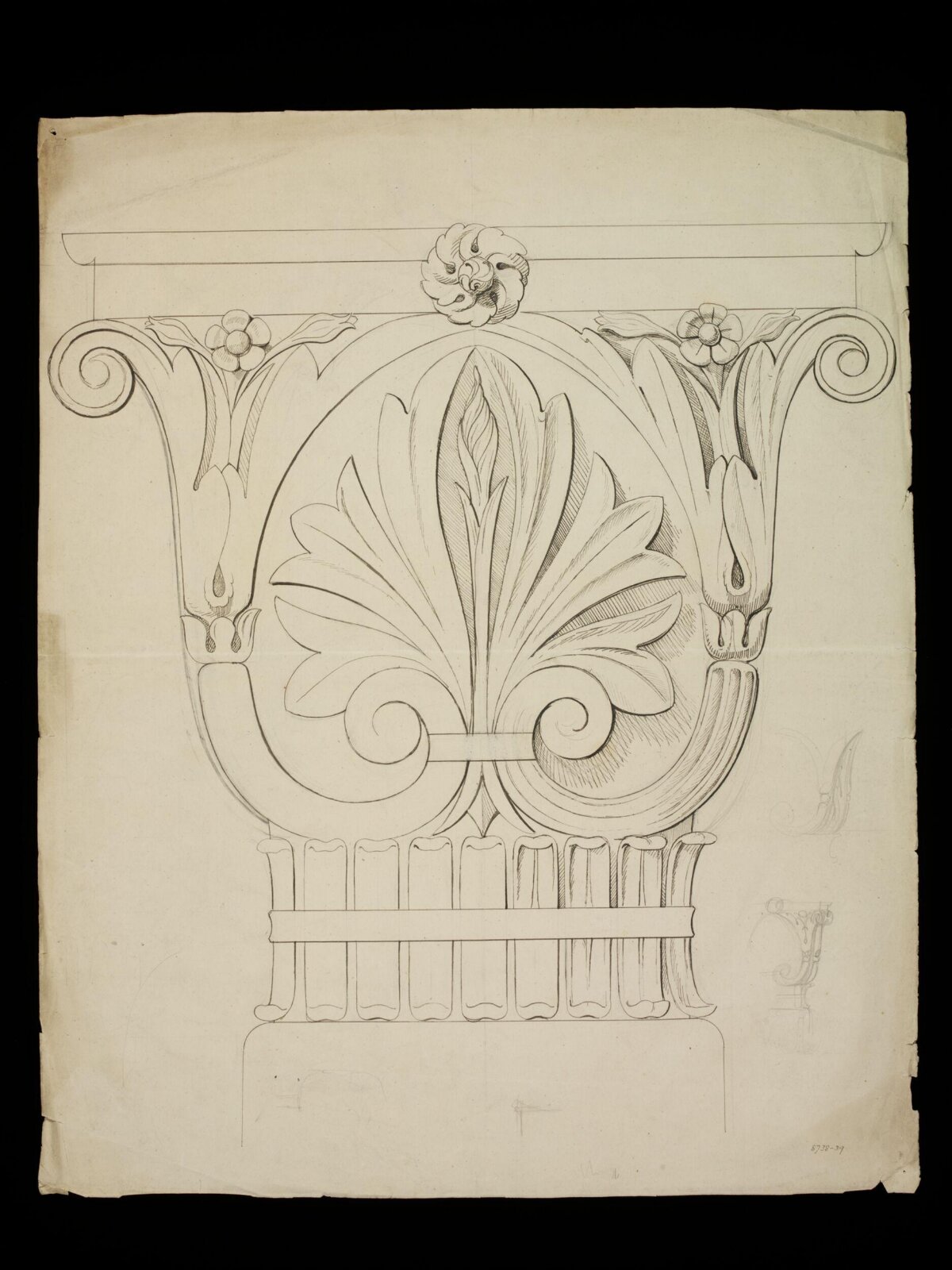Drawing, Edward Blore, Early 19th Century