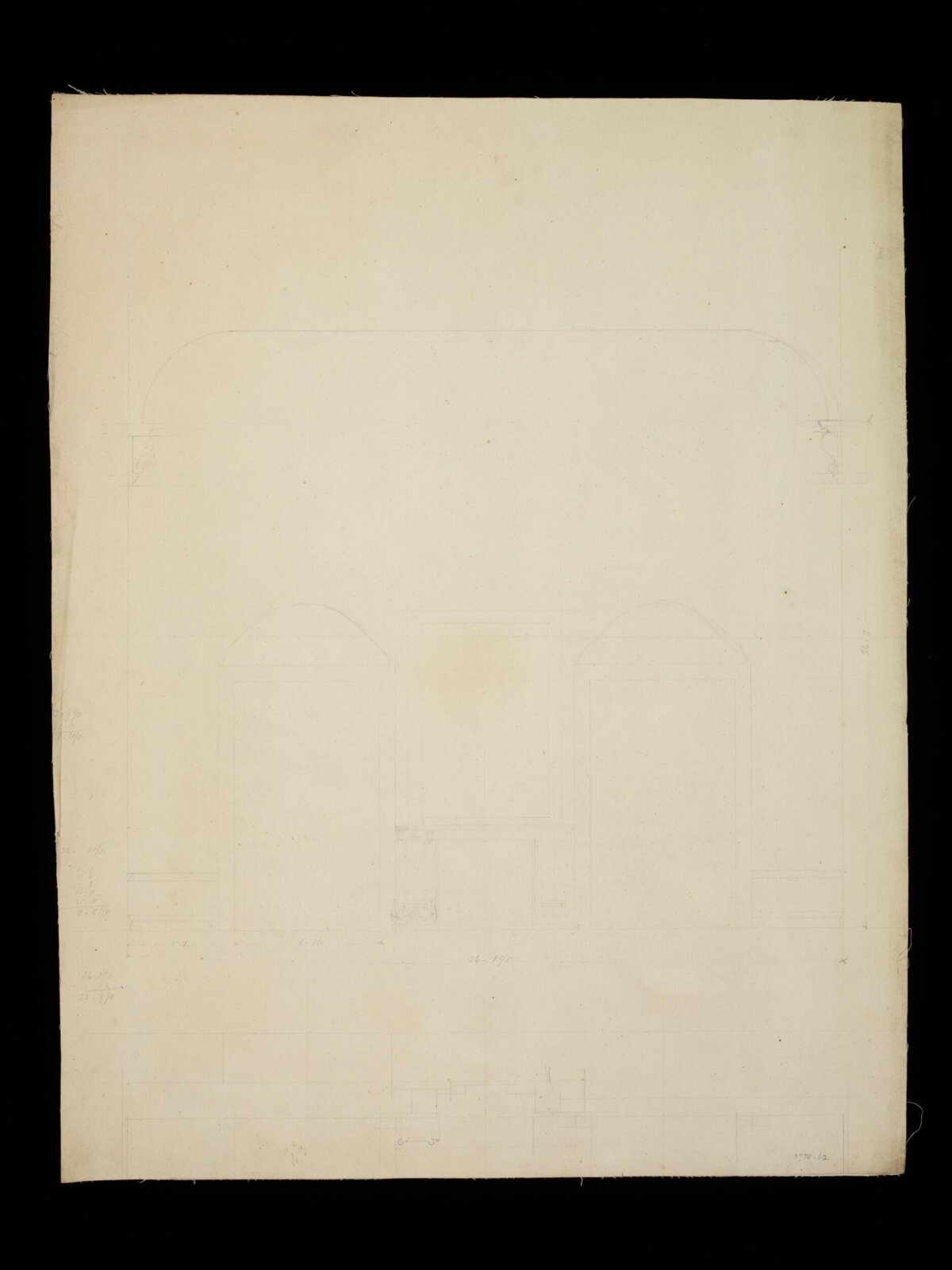 Drawing, Edward Blore, Early 19th Century