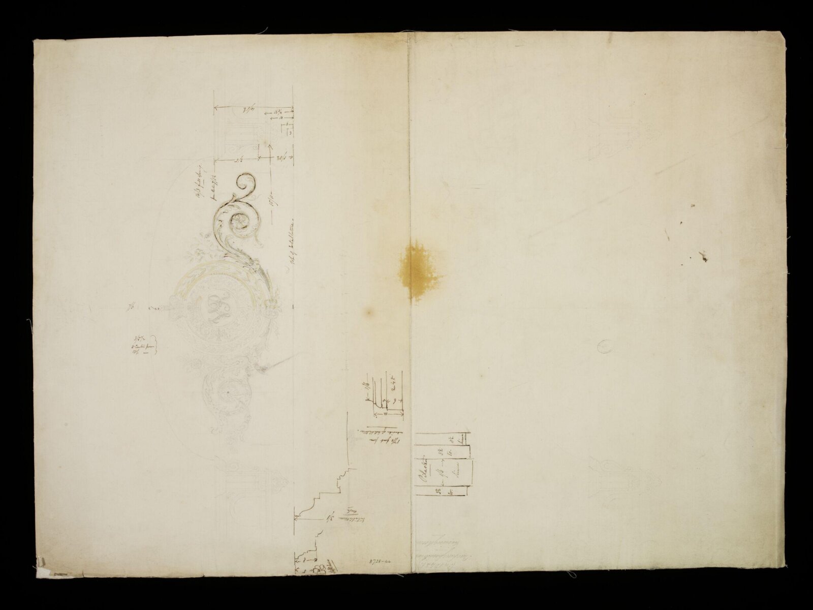 Drawing, Edward Blore, Early 19th Century