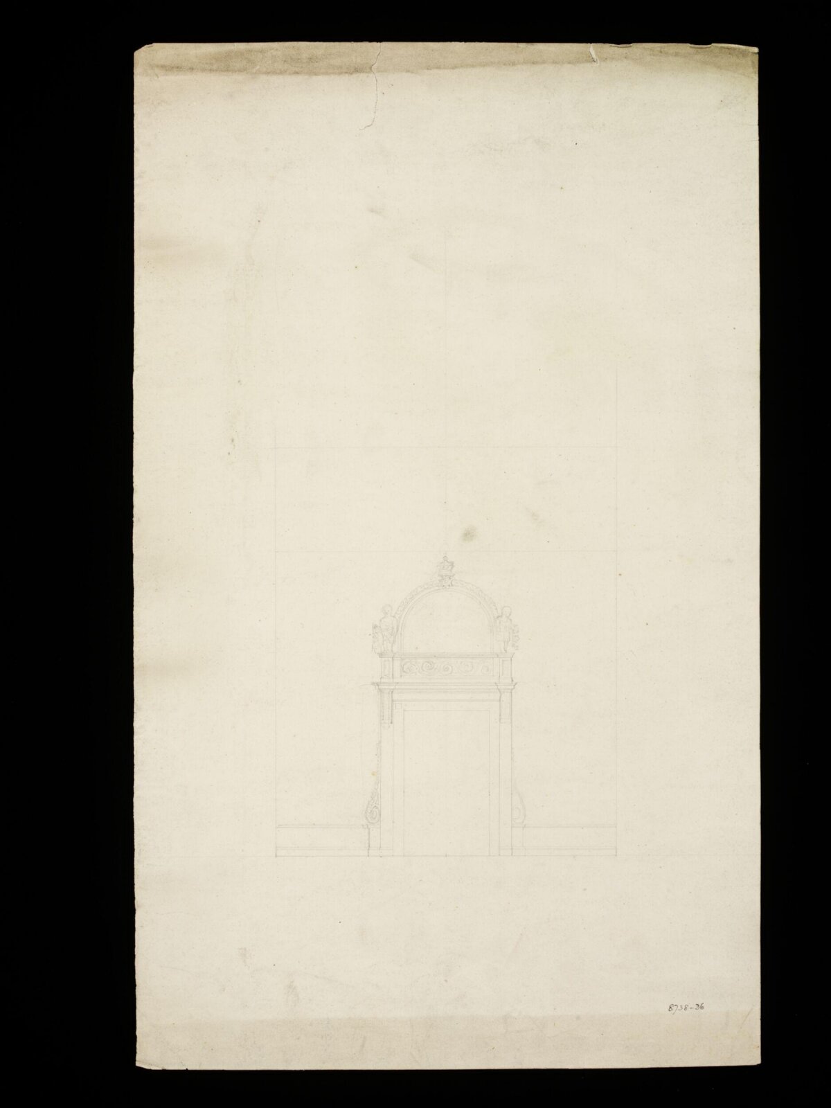 Drawing, Edward Blore, Early 19th Century
