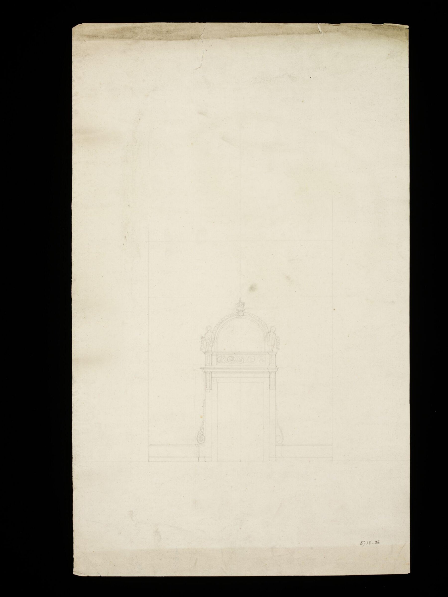 Drawing, Edward Blore, Early 19th Century