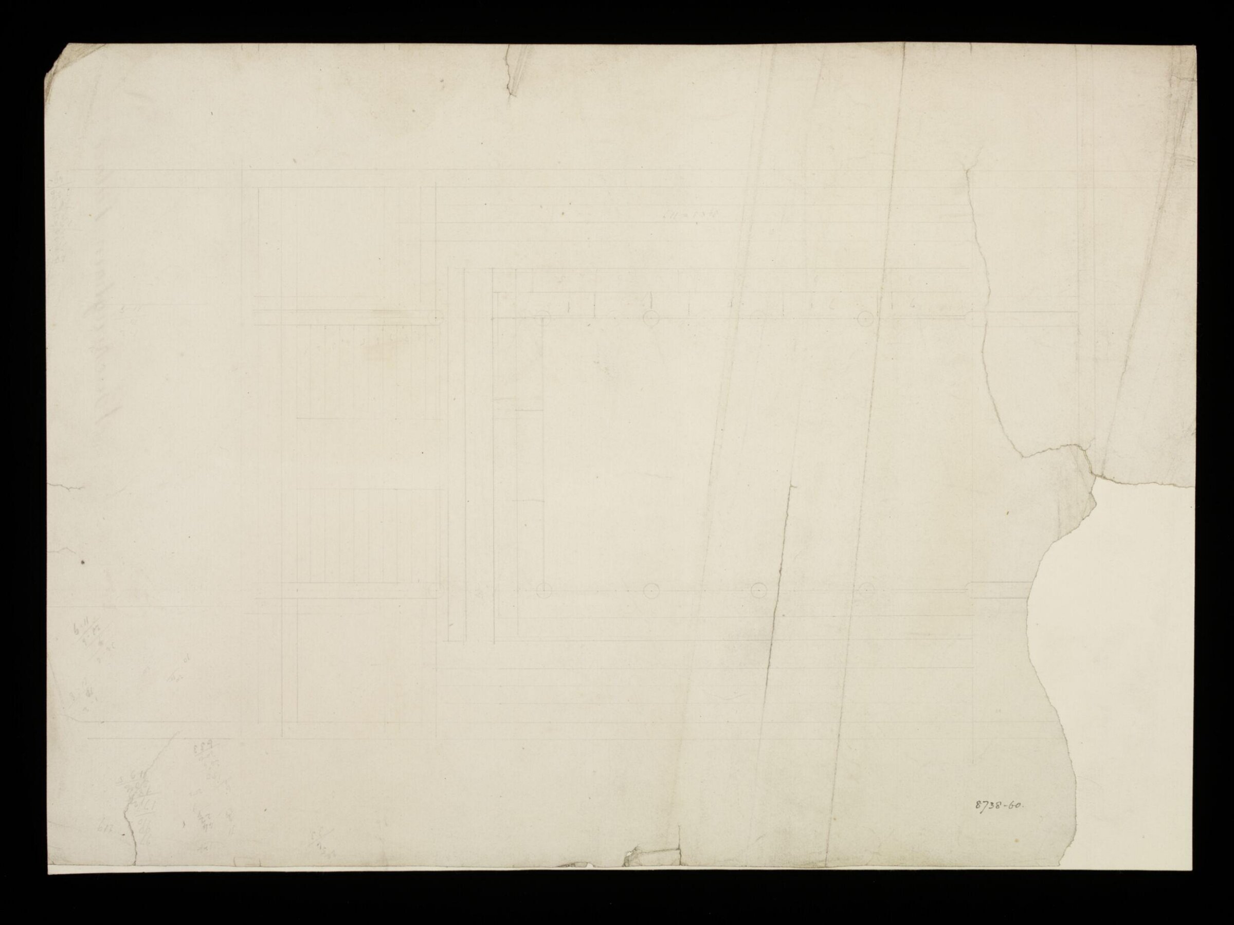 Drawing, Edward Blore, Early 19th Century