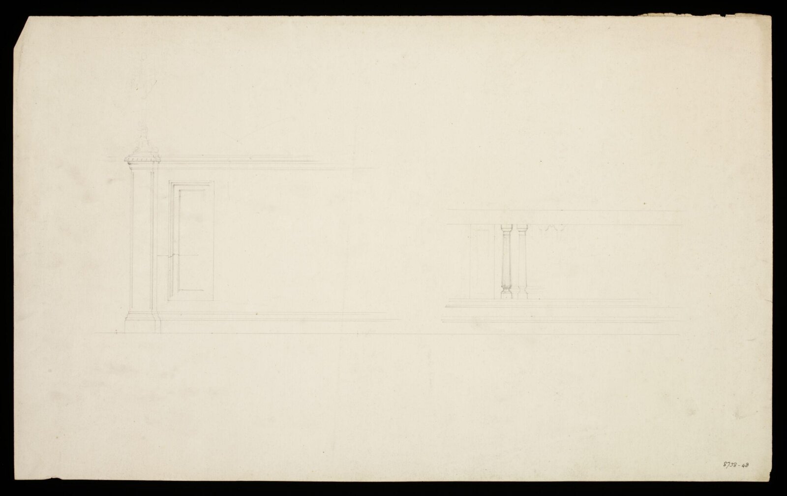 Drawing, Edward Blore, Early 19th Century
