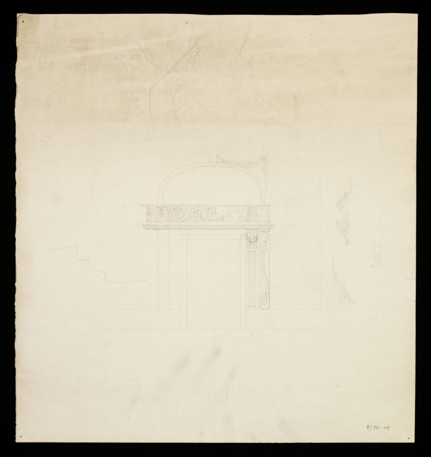 Drawing, Edward Blore, Early 19th Century