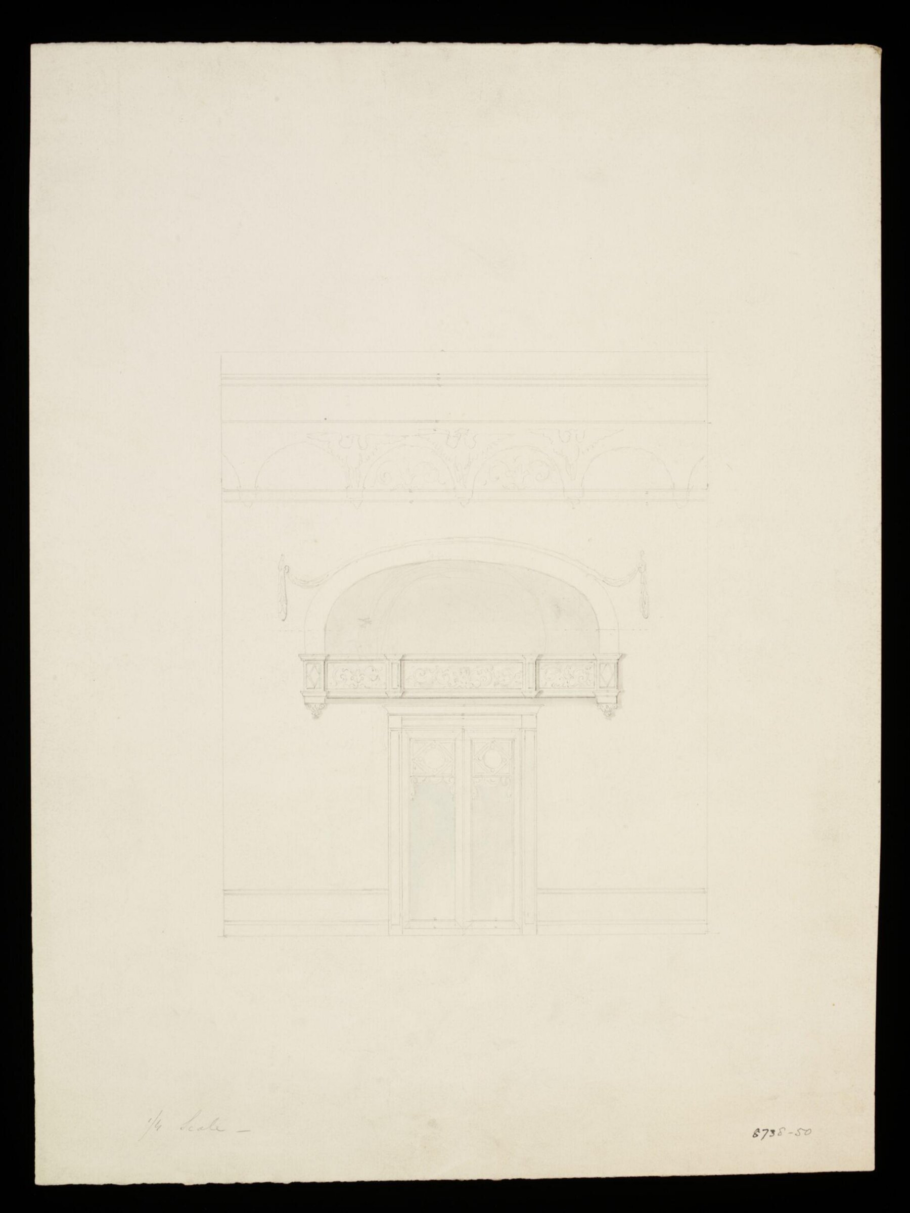 Drawing, Edward Blore, Early 19th Century