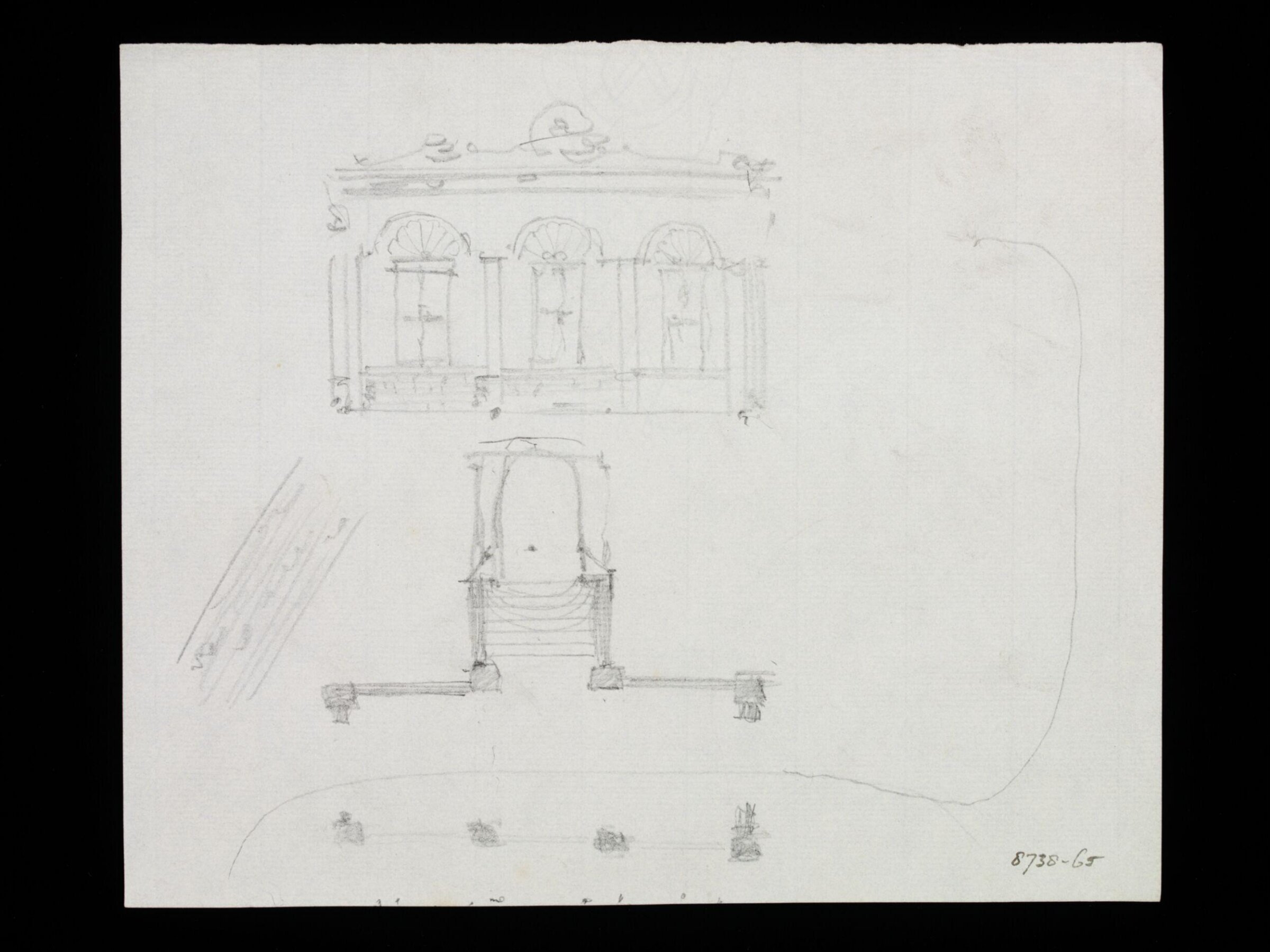 Drawing, Edward Blore, Early 19th Century