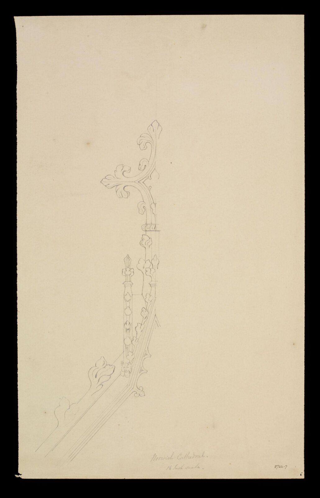 Drawing, Edward Blore, c. 1840