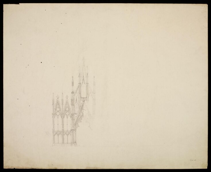 Architectural Drawing (Visual Work) | Edward Blore | V&A Explore The ...