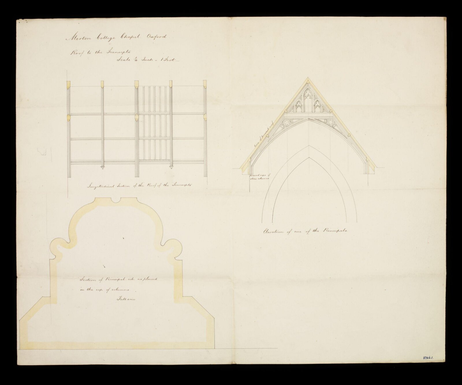 Drawing, Edward Blore, 1838-43