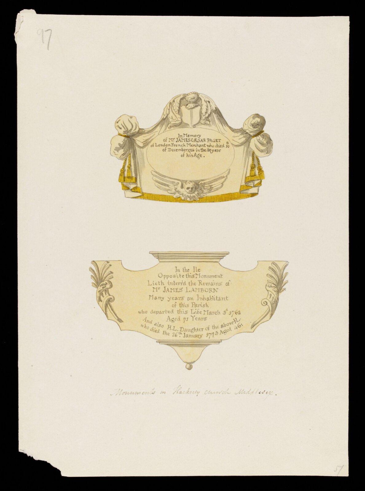 Drawing, 1850s