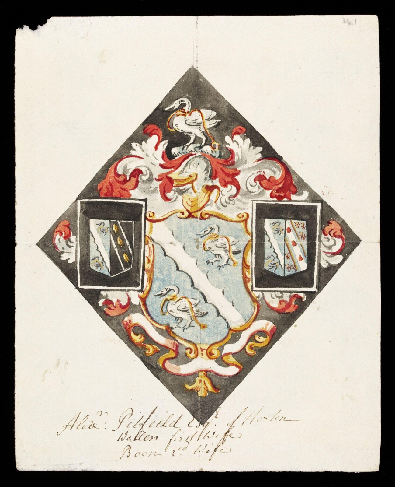 Watercolour, ca. 1810